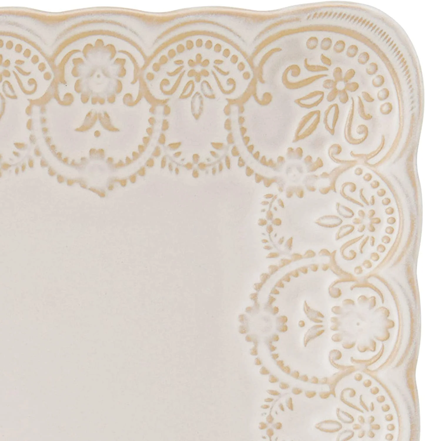 Pfaltzgraff® Madeleine White Stoneware 16-Piece Dinnerware Set