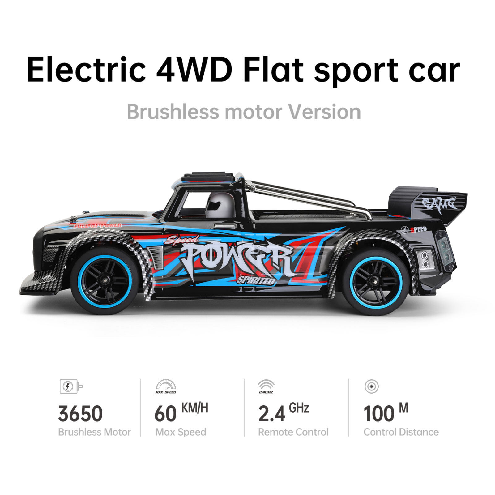 Wltoys Remote control car,1040724wd Speed Car Kids 1 10 Remote CarCar Drift Car With Led Car 1/1010 Scale Kids And 10 Cars 10 Speed Led Remote