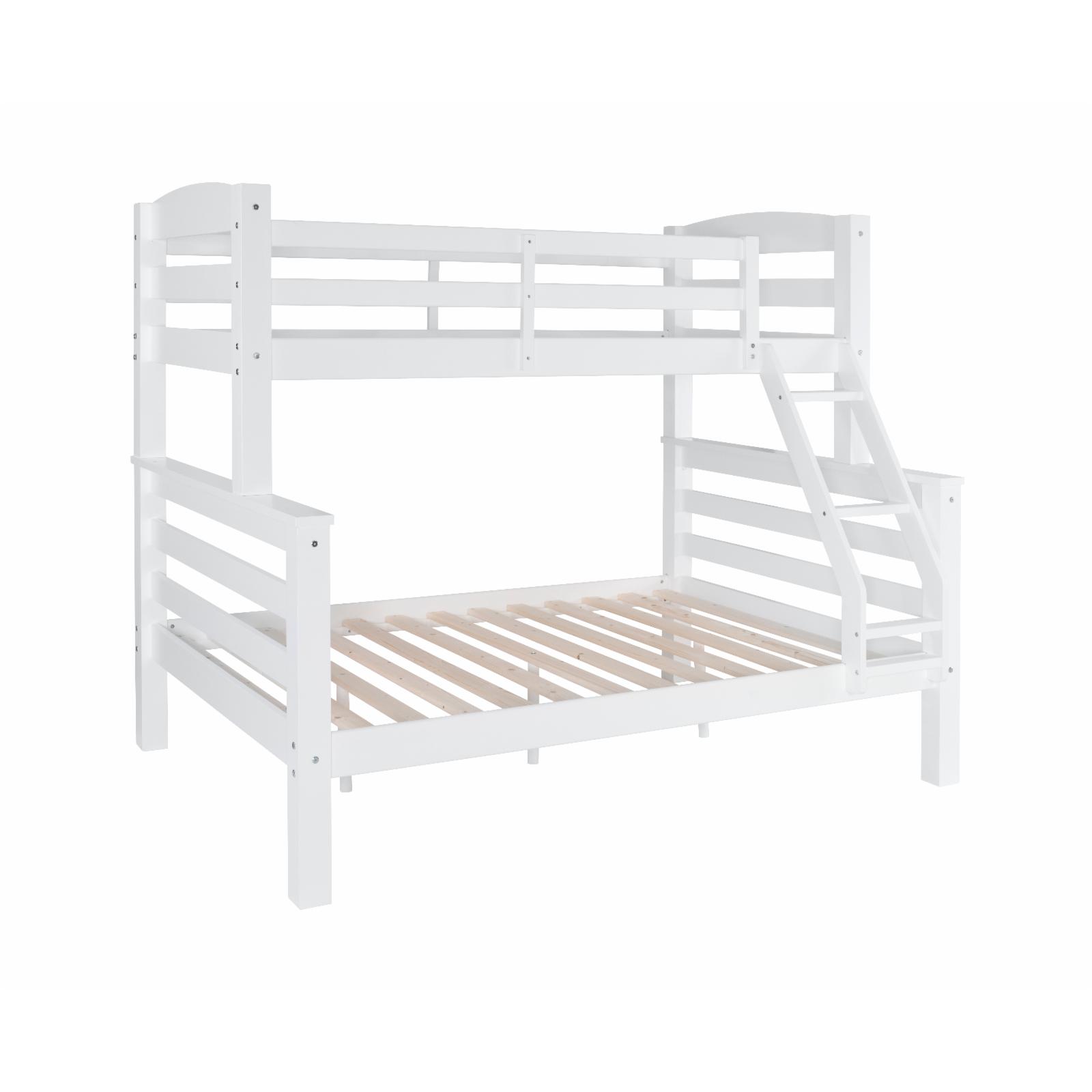 Powell Levi Twin Over Full Bunk Bed - Black