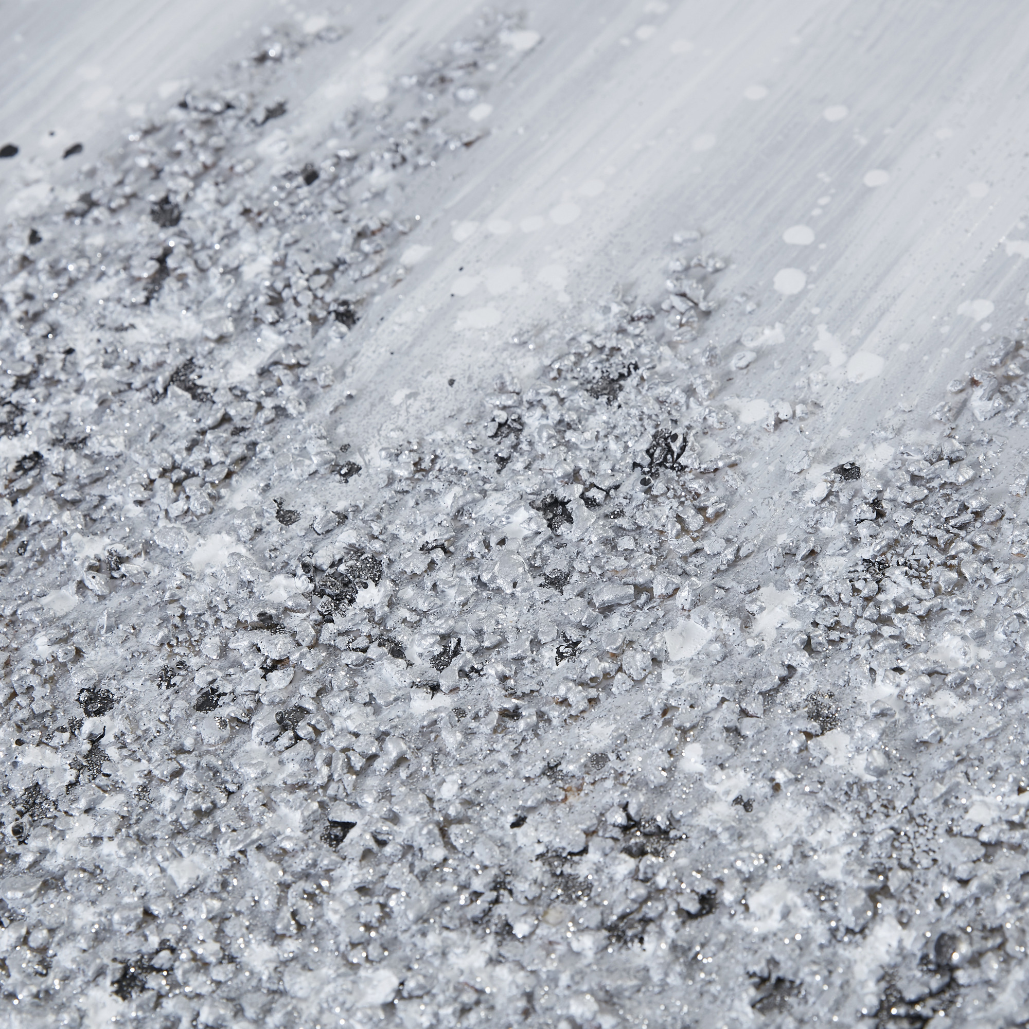 Madison Park Glimmer Heavily Embellished 2-piece Canvas Wall Art Set in Silver, 22