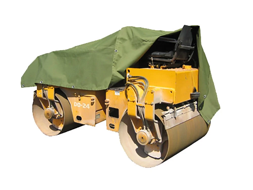 Tarp Supply, Inc. - 5' x 7' Military Grade, Duramost Exact Size Green Polyester Canvas Tarp