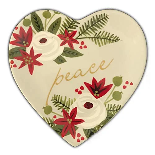 Demdaco - Trinket Plate Set - Botanical Hearts