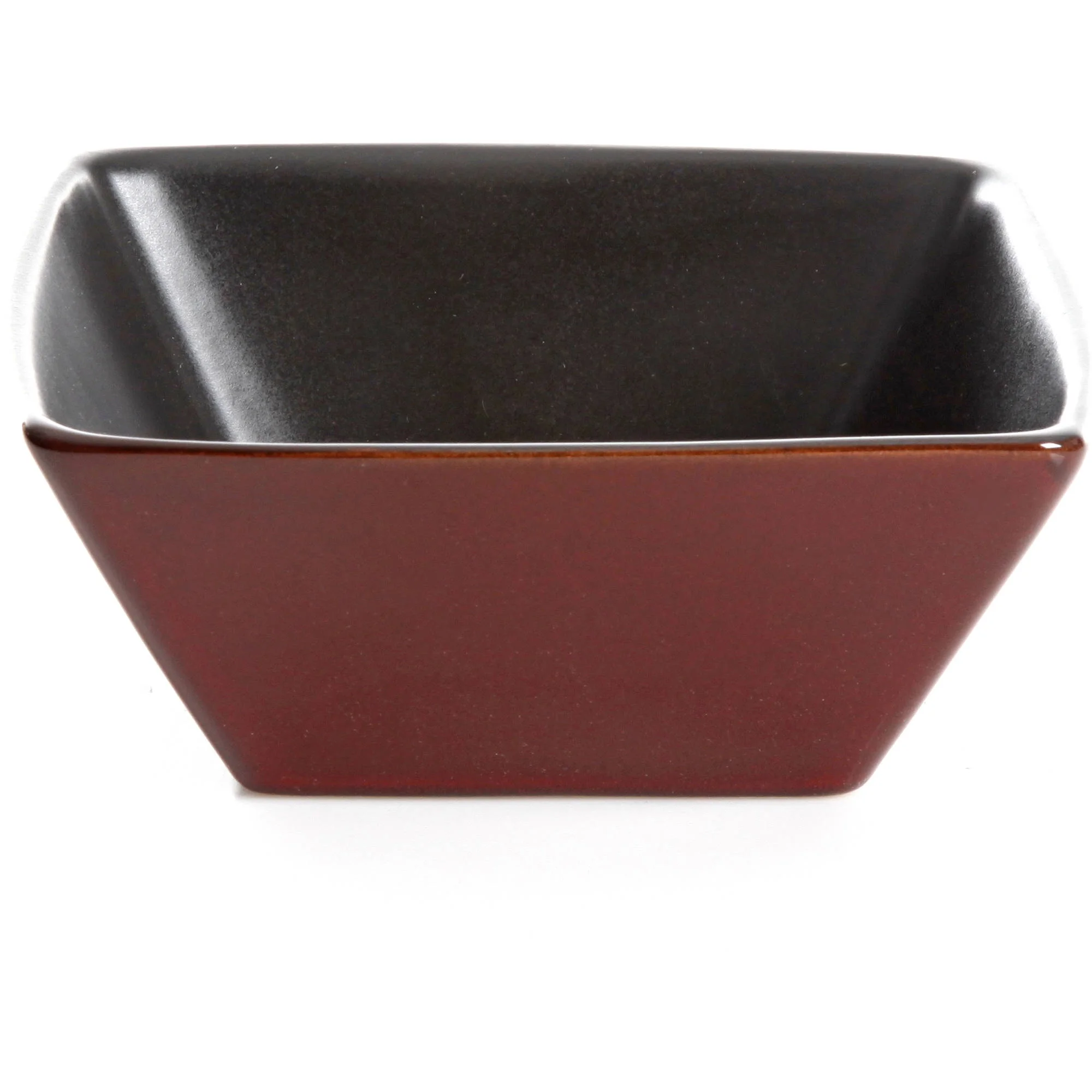 Gibson Studio Chelsea Lane 12-Pieces Red Hard Square Dinnerware Set