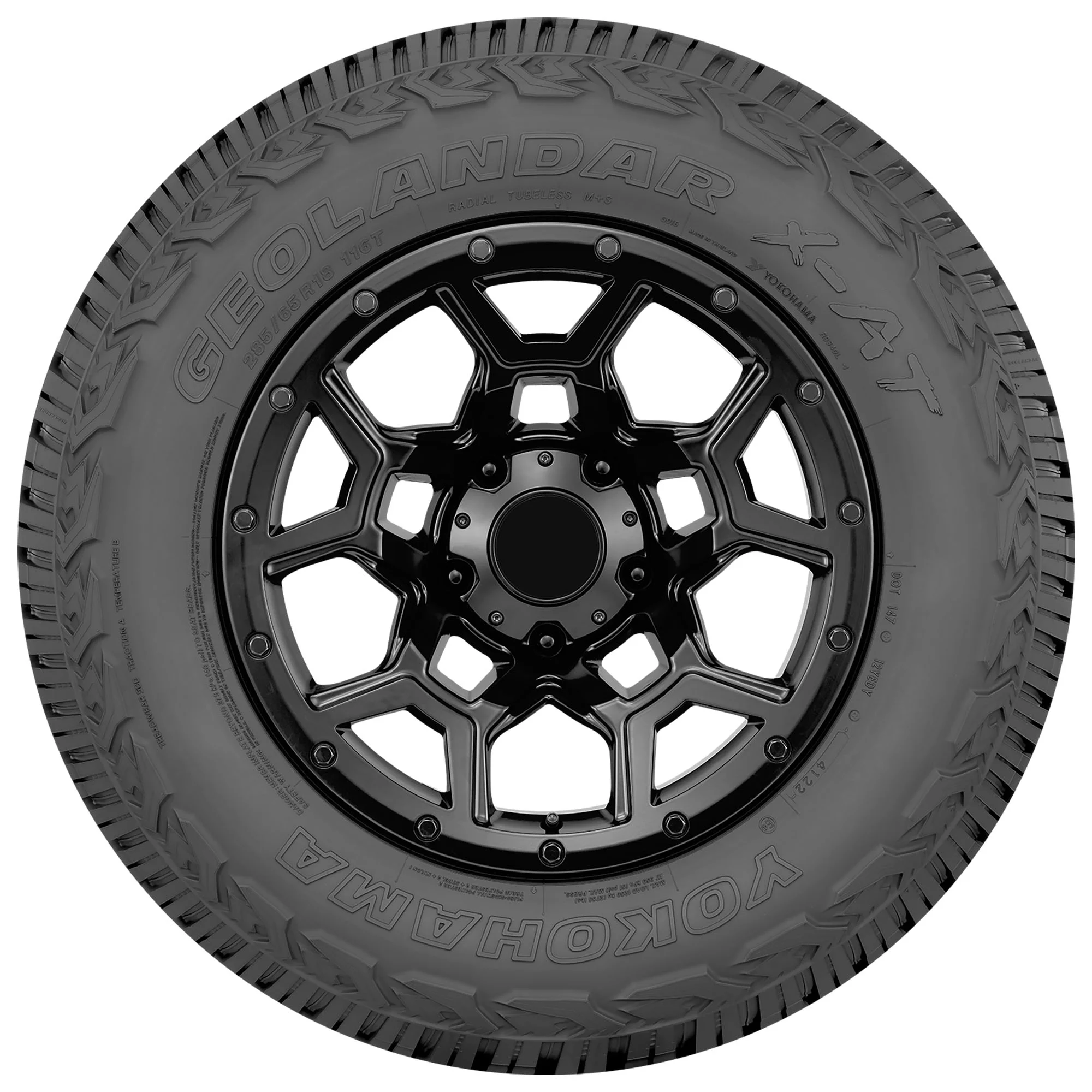 Yokohama Geolandar X-AT All Terrain LT265/70R16 121/118Q E Light Truck Tire