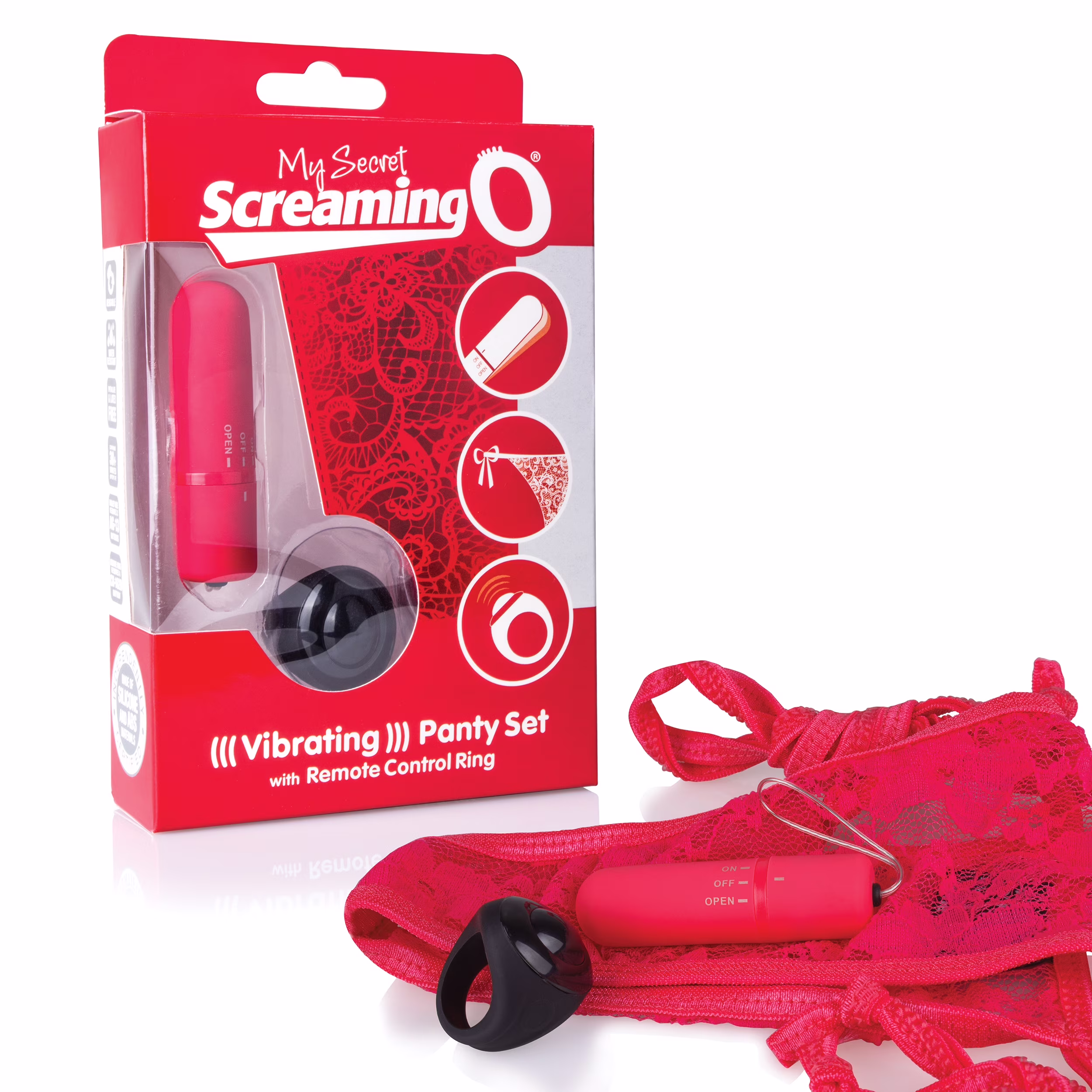 My Secret Wireless Remote Control Panty Vibrator by Screaming O Pleasure Products