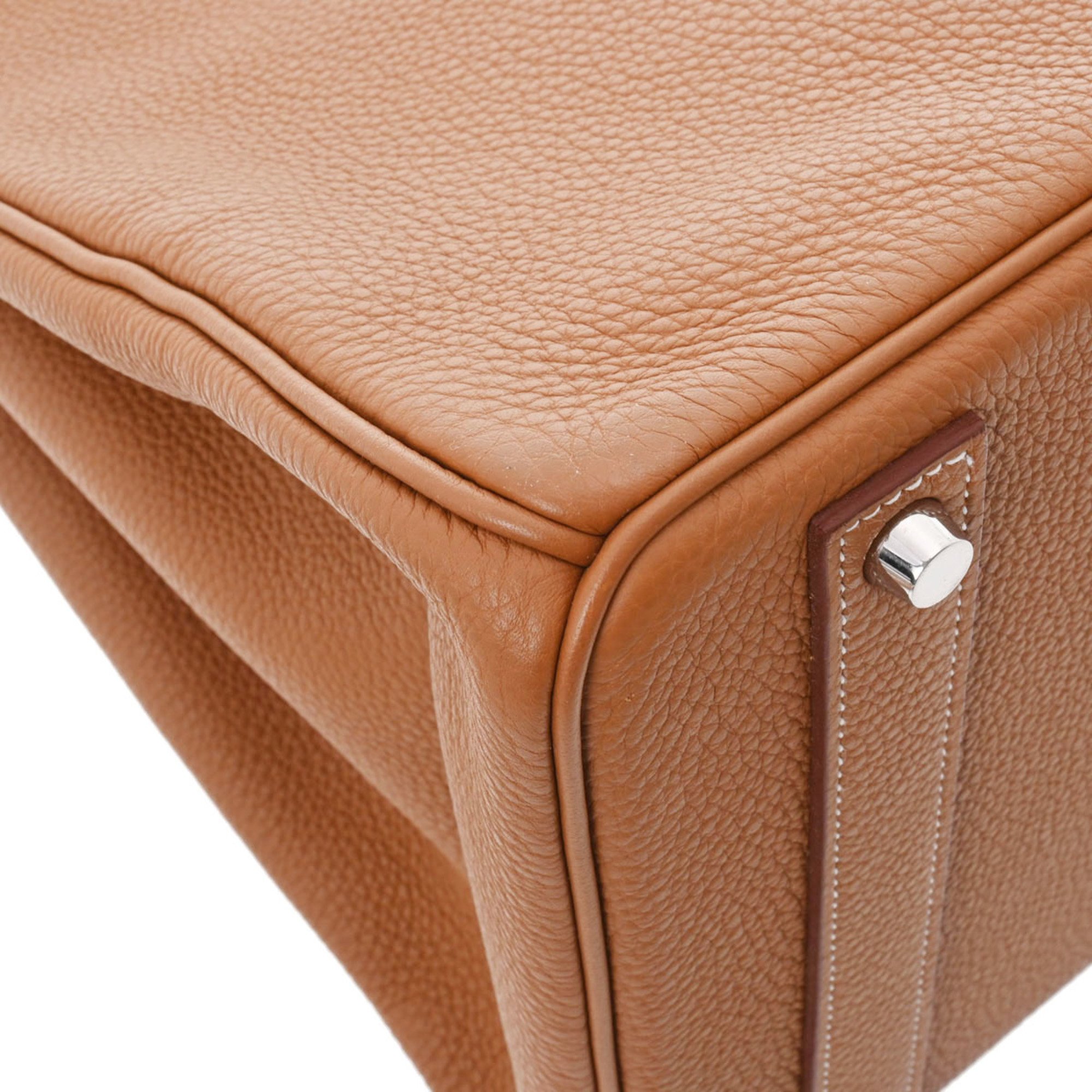 Pre-Owned HERMES Hermes Birkin 40 Gold Palladium Hardware Y Stamped (around 2020) Ladies Togo Handbag (Like New)