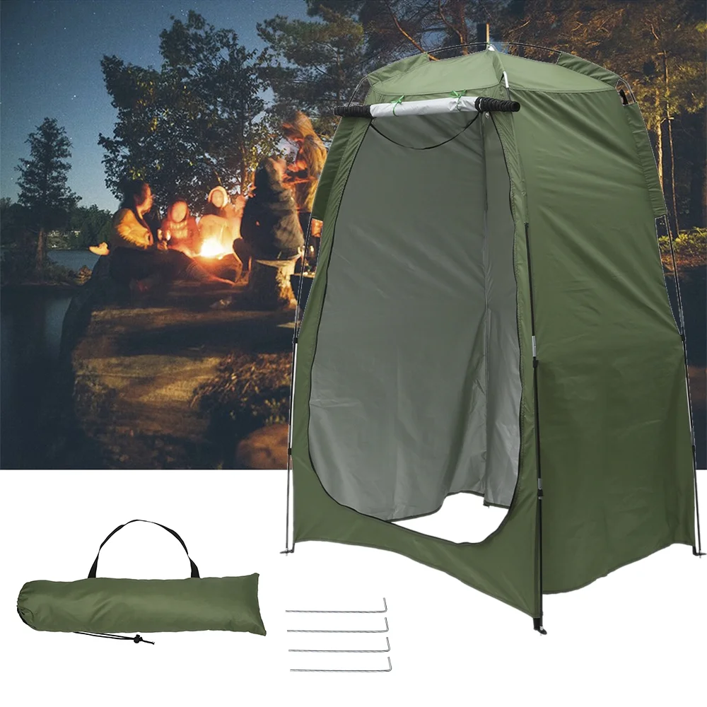 HOTBEST Changing Room Privacy Tent Instant Portable Outdoor Shower Tent Camp Toilet Rain Shelter for Camping & Beach Lightweight & Sturdy Easy Set Up Foldable with Carry Bag
