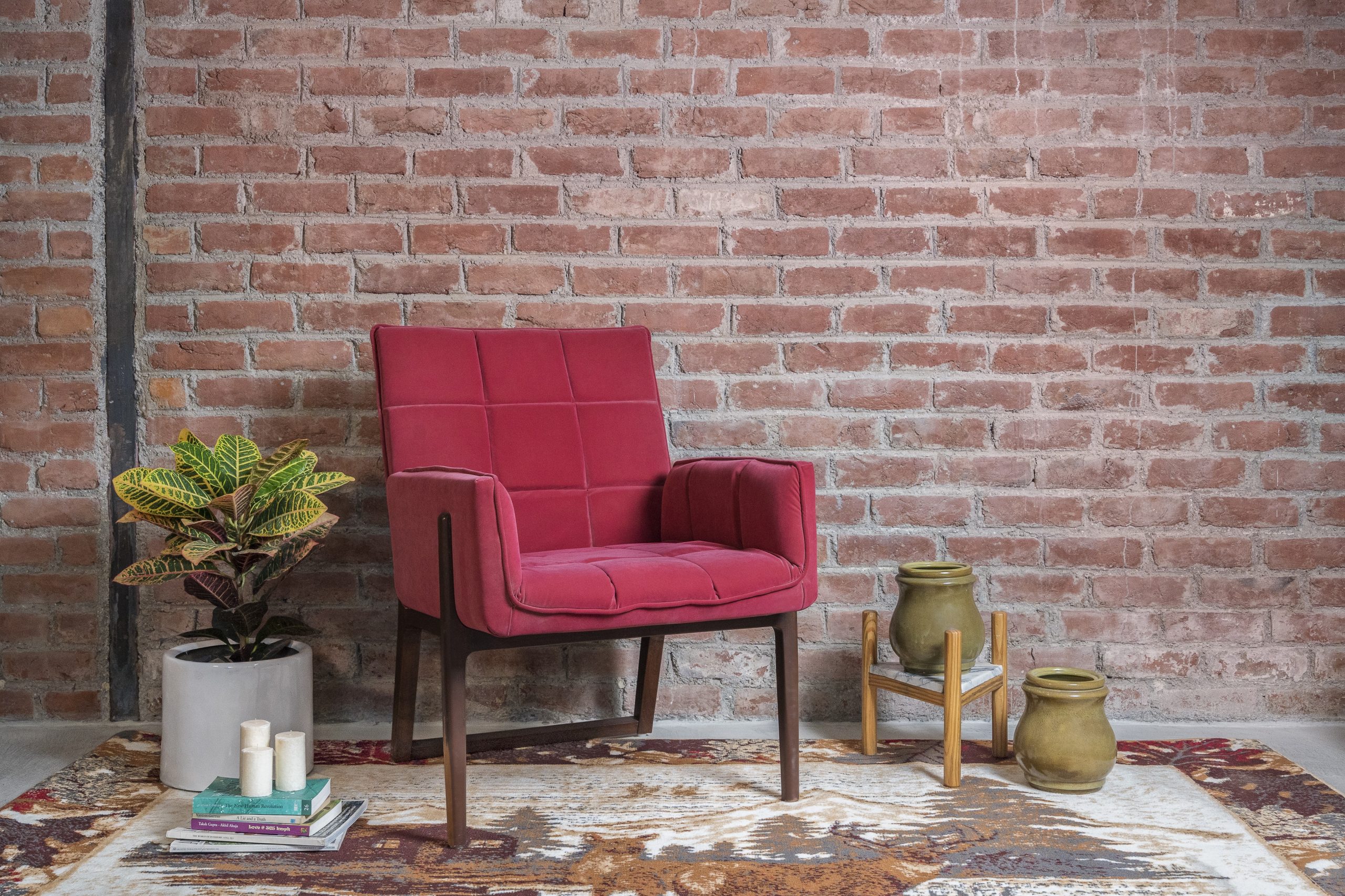 Furnish My Place Indoor Cabin Lodge Rug with Jute Backing - 2 ft. x 4 ft., Multicolor, Wildlife, Area Rug for Living Room, Bedroom, Hallway