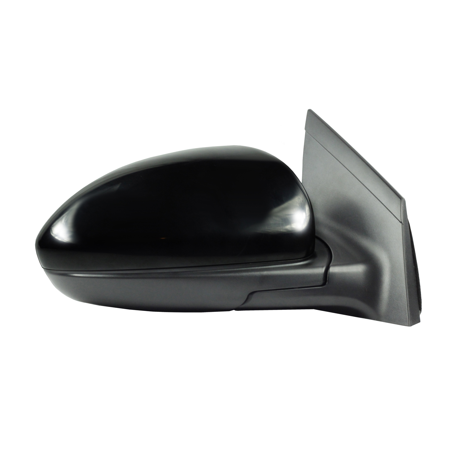 62785G - Fit System Passenger Side Mirror For 11-15 Chevrolet Cruze, 2016 Cruze Limited Models Only, Textured Black W/ Ptm Cover, Foldaway, W/O Spot Mirror, Power