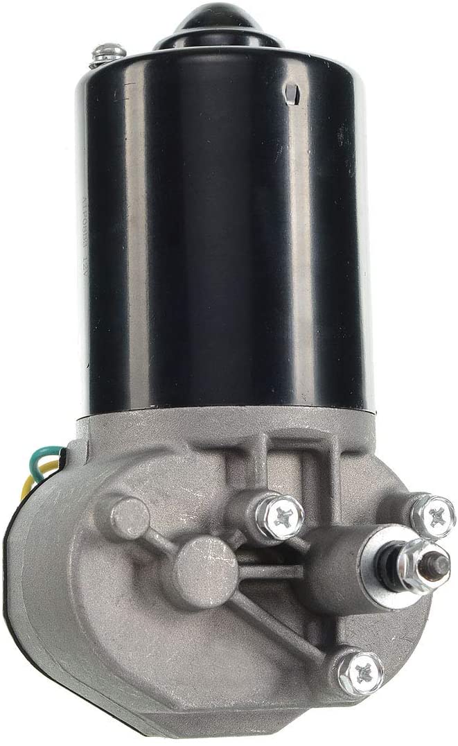 A-Premium Windshield Wiper Motor without Washer Pump Replacement for Daytona LeBaron Phantom Laser Dodge Aries B150 B350 Caravan Charger Plymouth 1984-1987 Front