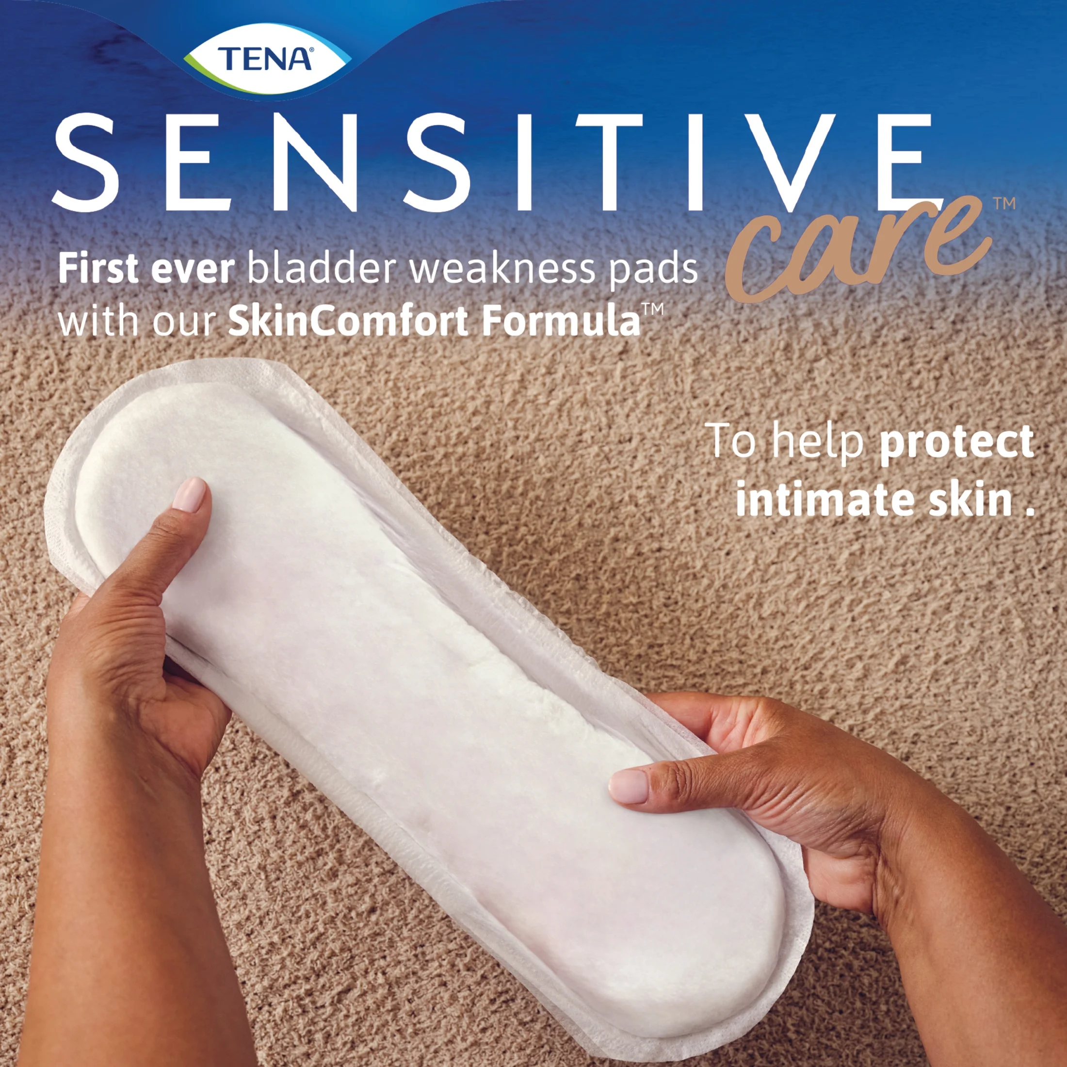 TENA Sensitive Care Ultimate Regular Incontinence Pads, 156ct