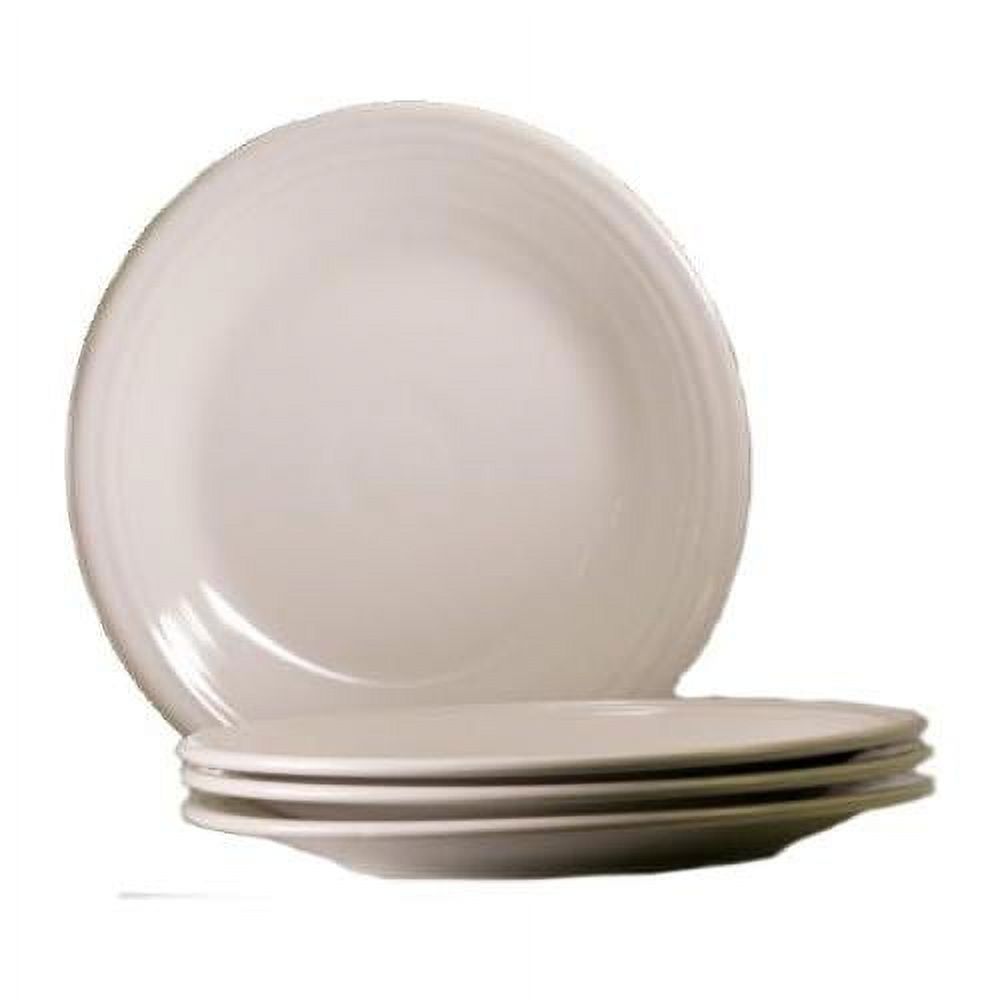 Fiesta 10-1/2-Inch Dinner Plate, White, Set Of 4