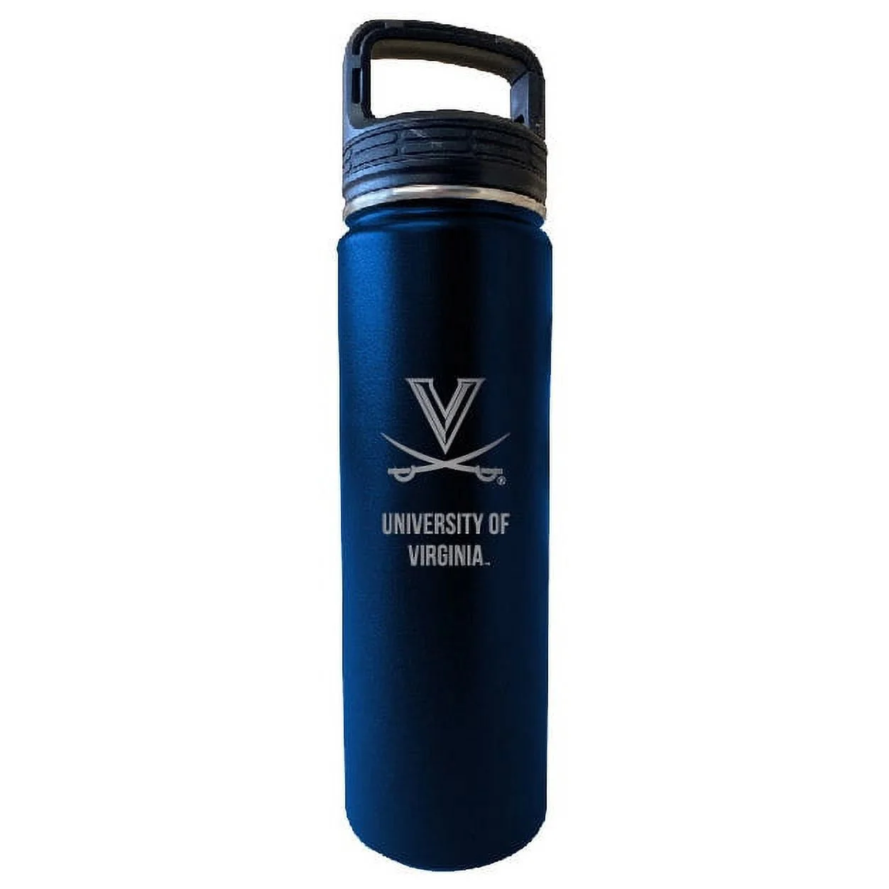 Virginia Cavaliers 32 Oz Engraved Choose Your Color Insulated Double Wall Stainless Steel Water Bottle Tumbler