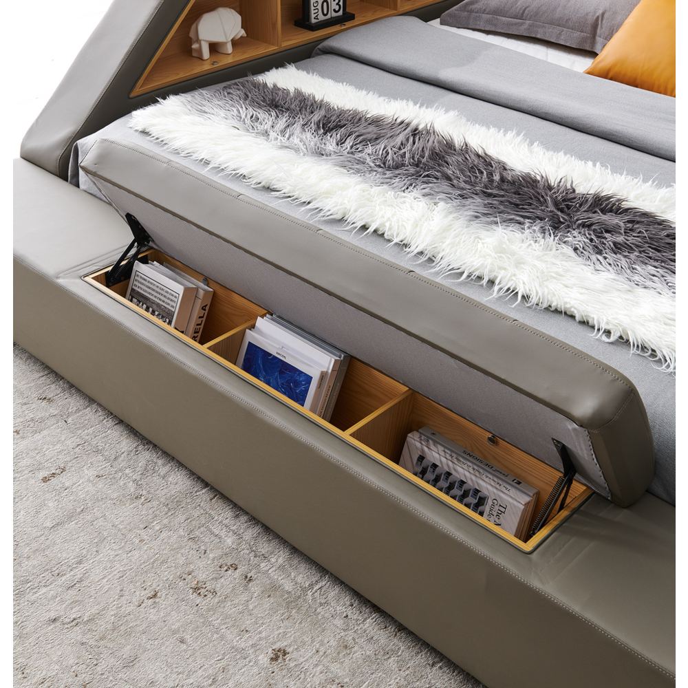 Artisan Design Eastern King Bed Grey