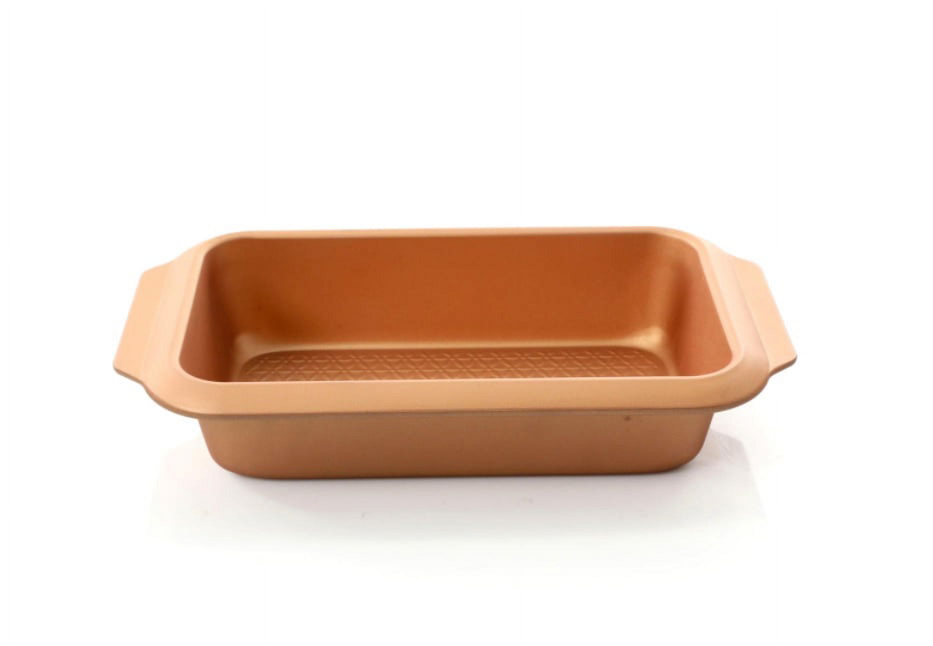 Imperial Home 4 Pc Nonstick Steel Bakeware Set - Copper