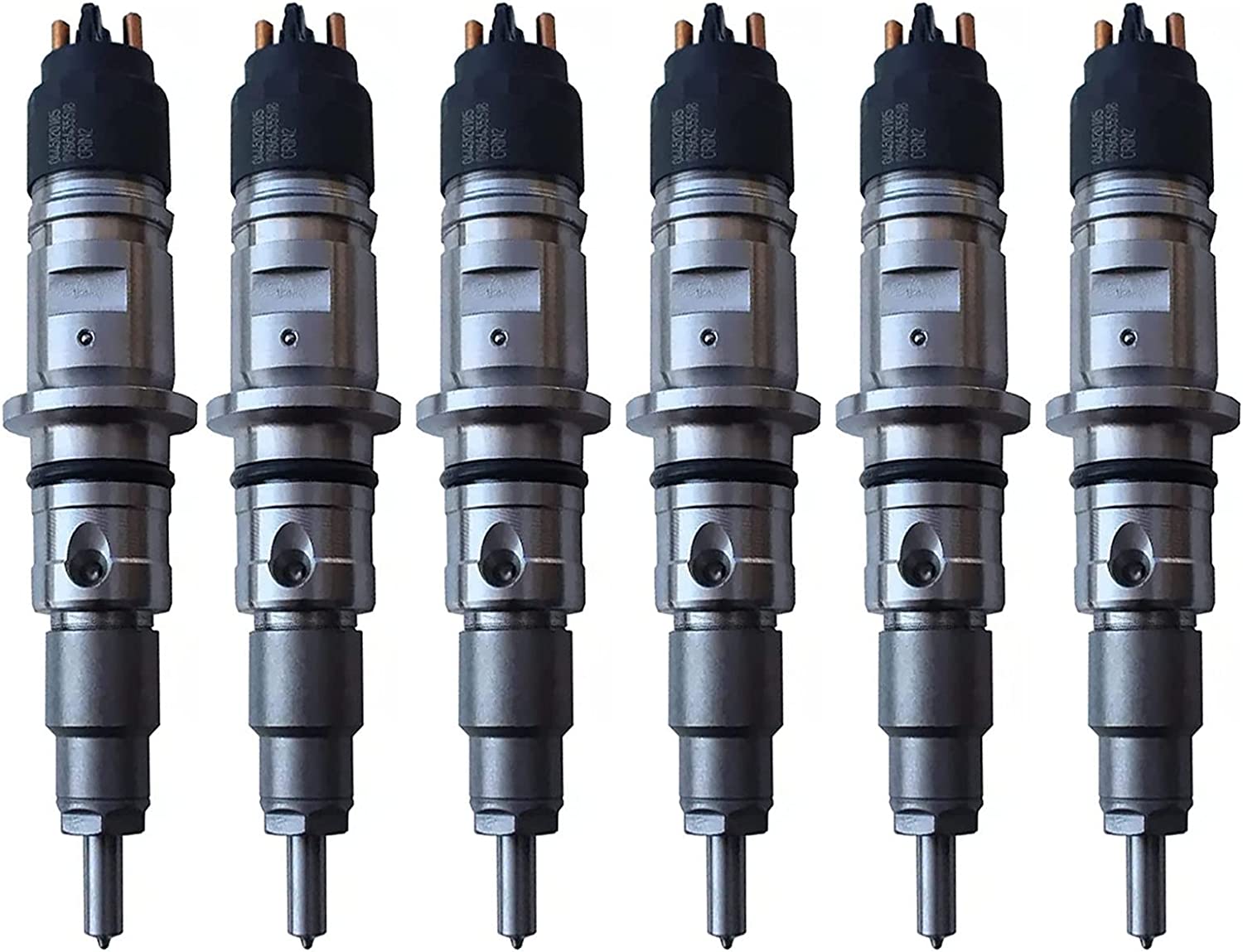 Seapple 6X Diesel Fuel Injector Compatible with Dodge Ram 2500 3500 Cummins 6.7L 2007 2008 2009 2010 2011 2012 0445120050 0986435518 68027067AA 0445120193