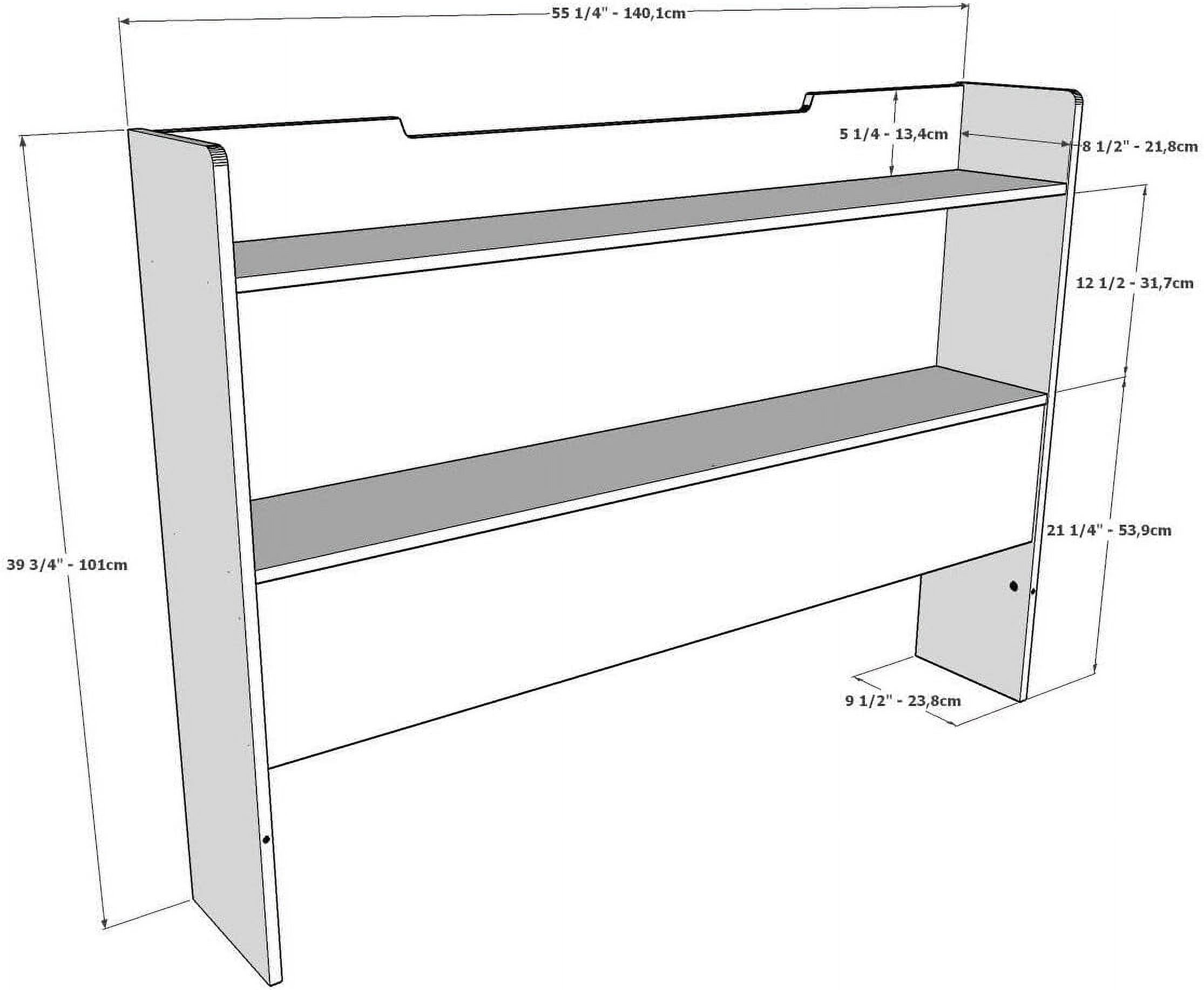346303 Bookcase Headboard
