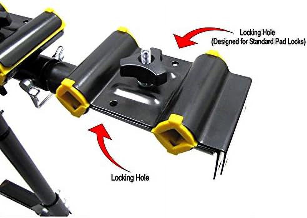 4-Bike Tow Hitch Rack Bicycle Rack Beach Cruiser Mountain Bike Rack (5/8