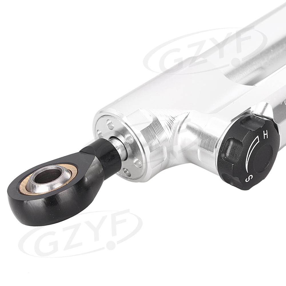 BFY Motor Steering Dampers Stabilizers Reversed Safety Control Stunt Clutch Levers for Kawasaki, for HONDA, for Yamaha, for Suzuki, Black