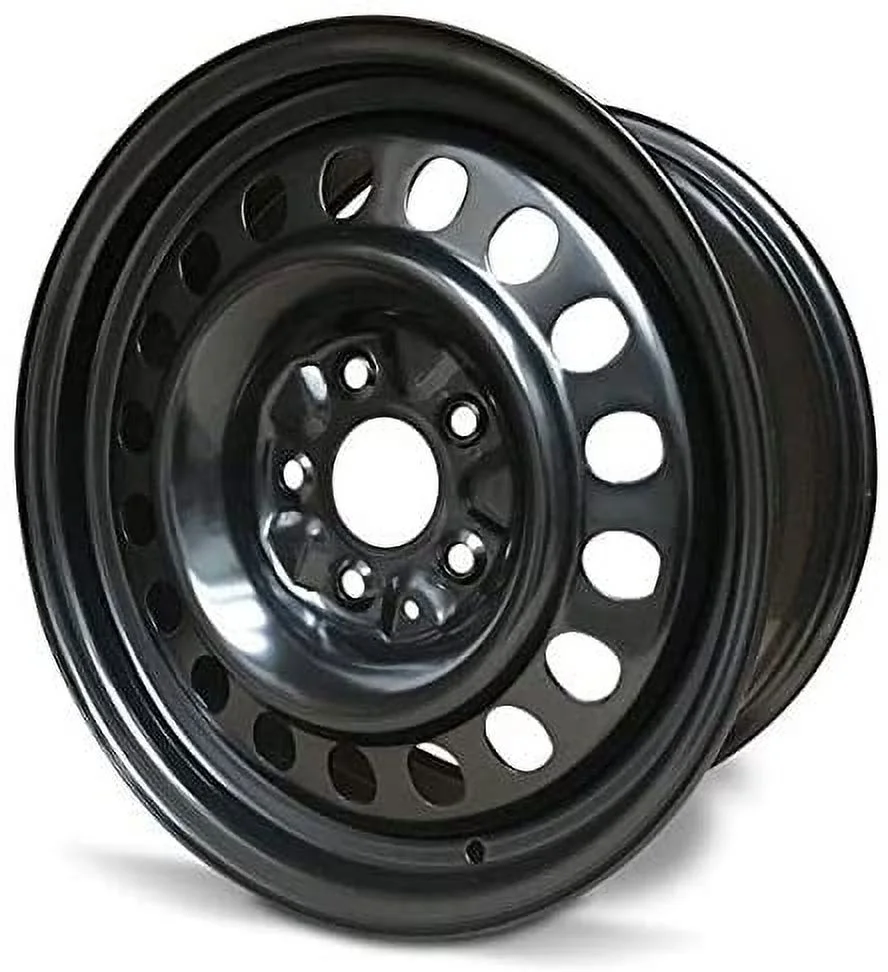 Wheel For 2005-2008 Chrysler Pacifica 17 inch 5 Lug Black Steel Rim Fits R17 Tire