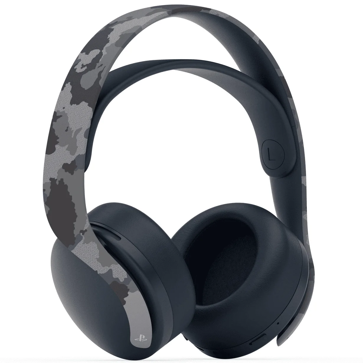 Play Station Pulse 3D Wireless Camouflage Headset with Cleaning Kit Like New