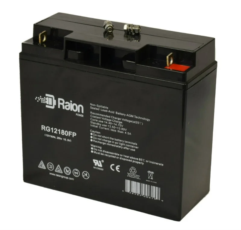 Raion Power 12V 18Ah Replacement Jump Starter Battery for Peak PKC0BK 450 Amp