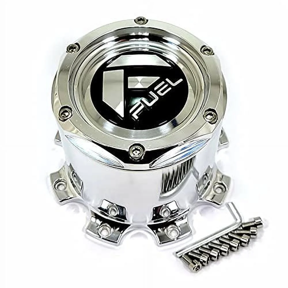 Fuel 2PC FUEL RAW BILLET CAP 8X6.5/170 4.18