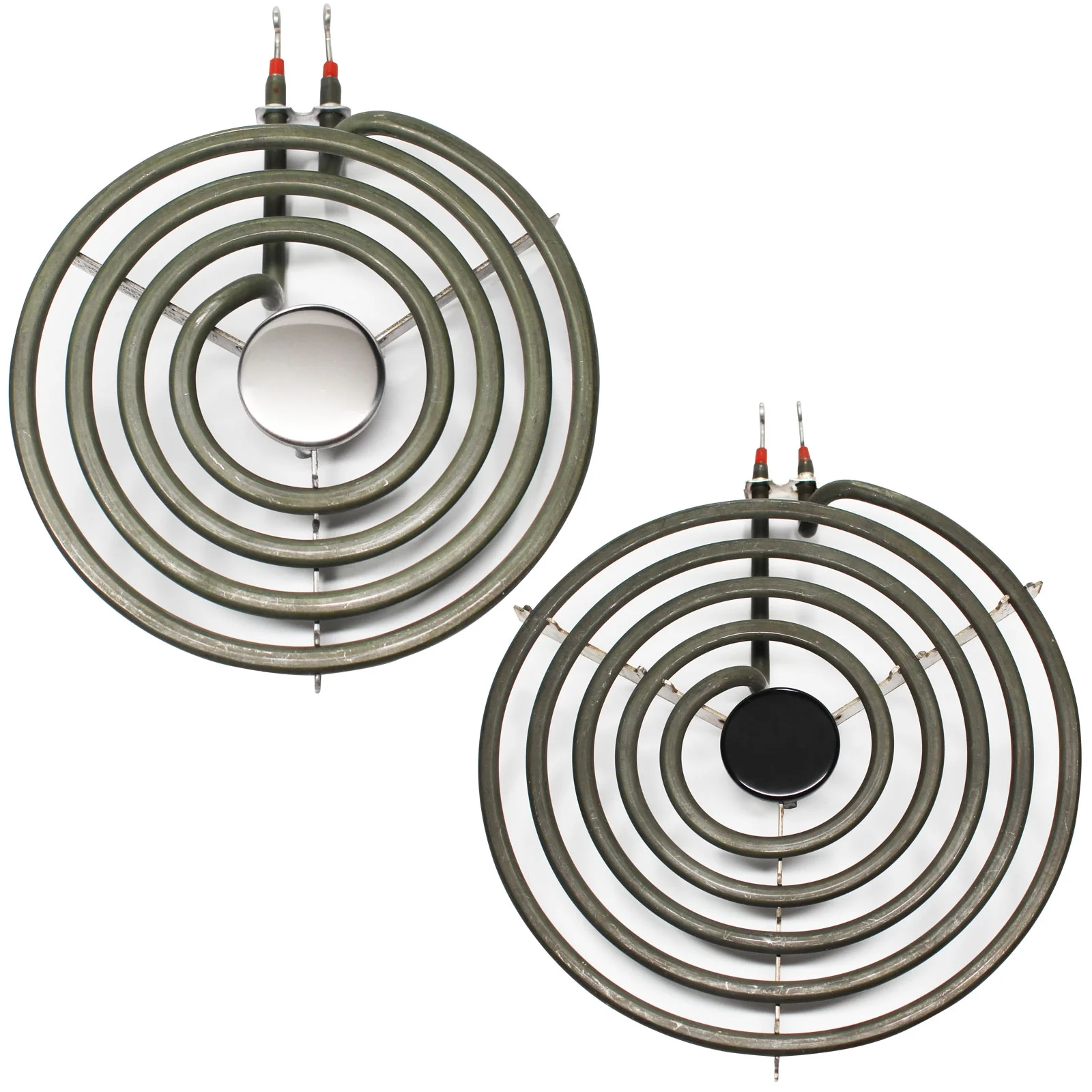 Replacement Kenmore / Sears 79093752102 8 inch 5 Turns & 6 inch 4 Turns Surface Burner Elements - Compatible Kenmore / Sears 316442301 & 316439801 Heating Element for Range, Stove & Cooktop