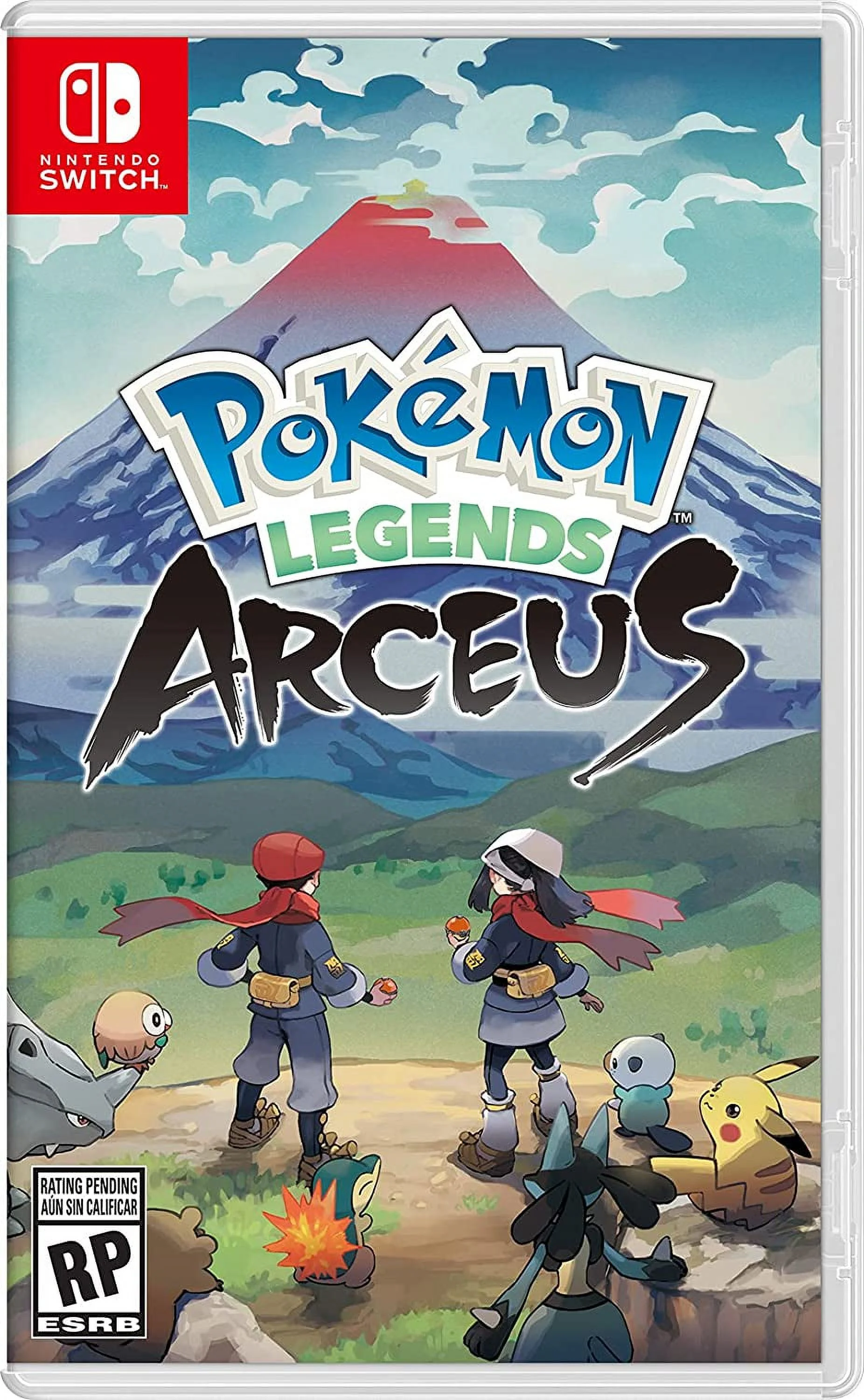 Nintendo Pokemon Legends: Arceus and Super Mario 3D World Plus Bowser's Fury - Two Pack Bundle For Nintendo Switch