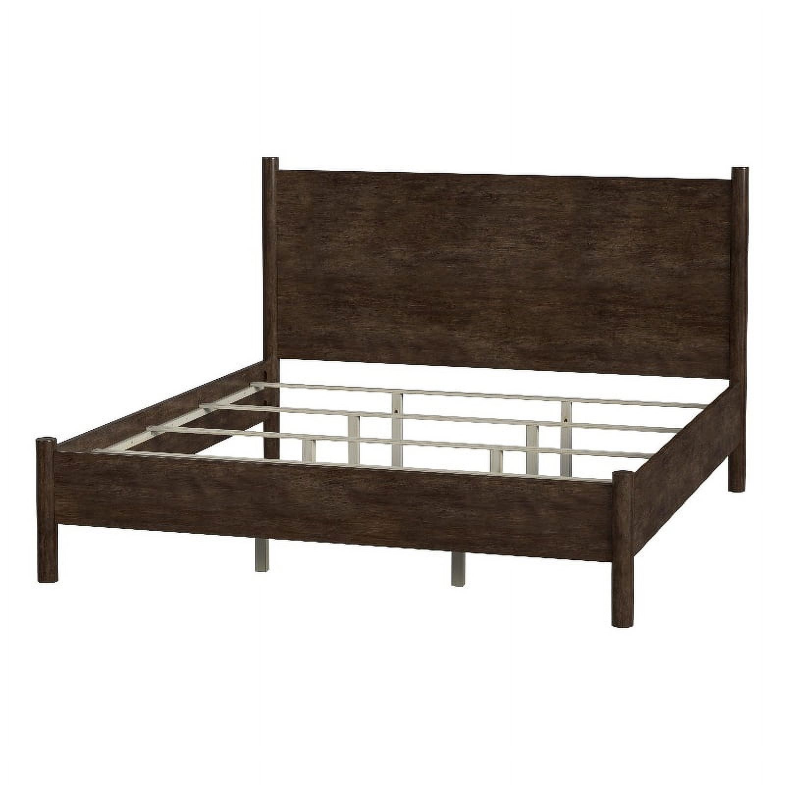 Butler Specialty Company Lennon Rounded Leg King Bed - Soft Brown