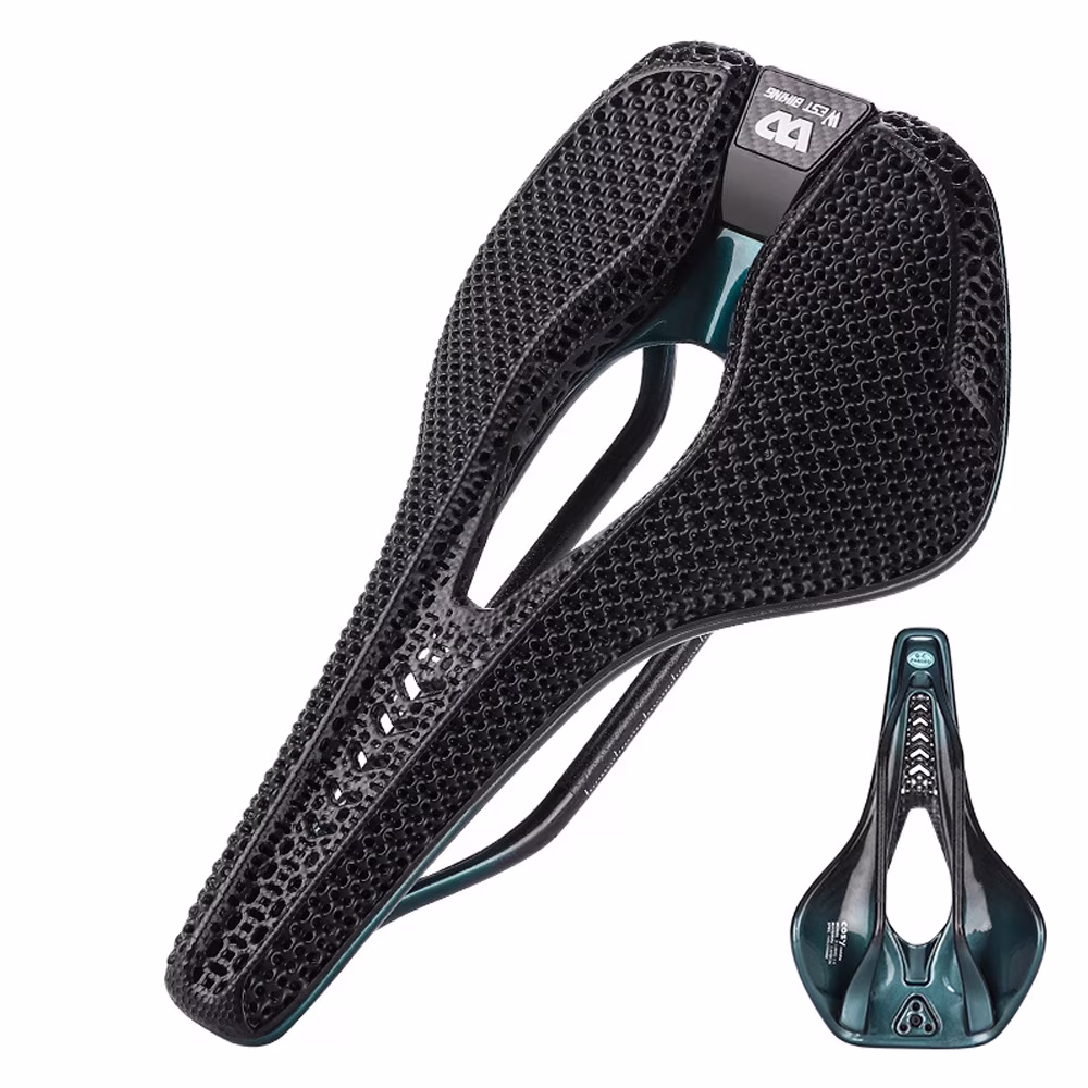 Apexeon Ultralight Road Bike Seat - Carbon Fiber 3D Printed Saddle for Lightweight and Efficient Riding