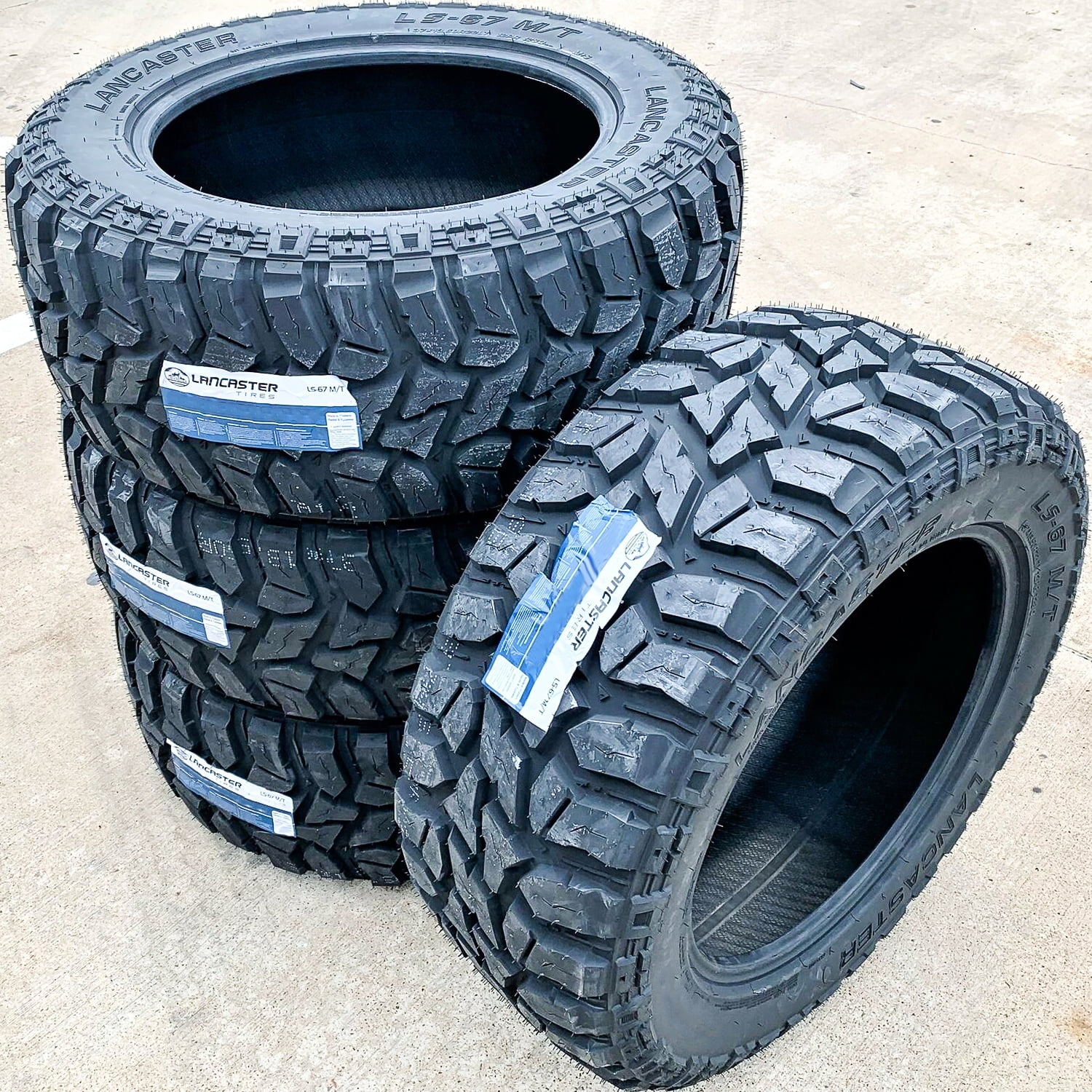 Lancaster LS-67 M/T LT 33X12.50R22 Load F 12 Ply MT Mud Tire