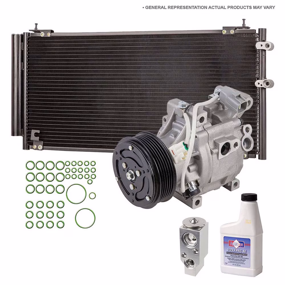 For Infiniti QX50 2014-2016 A/C Kit w/ AC Compressor Condenser & Drier - Buyautoparts