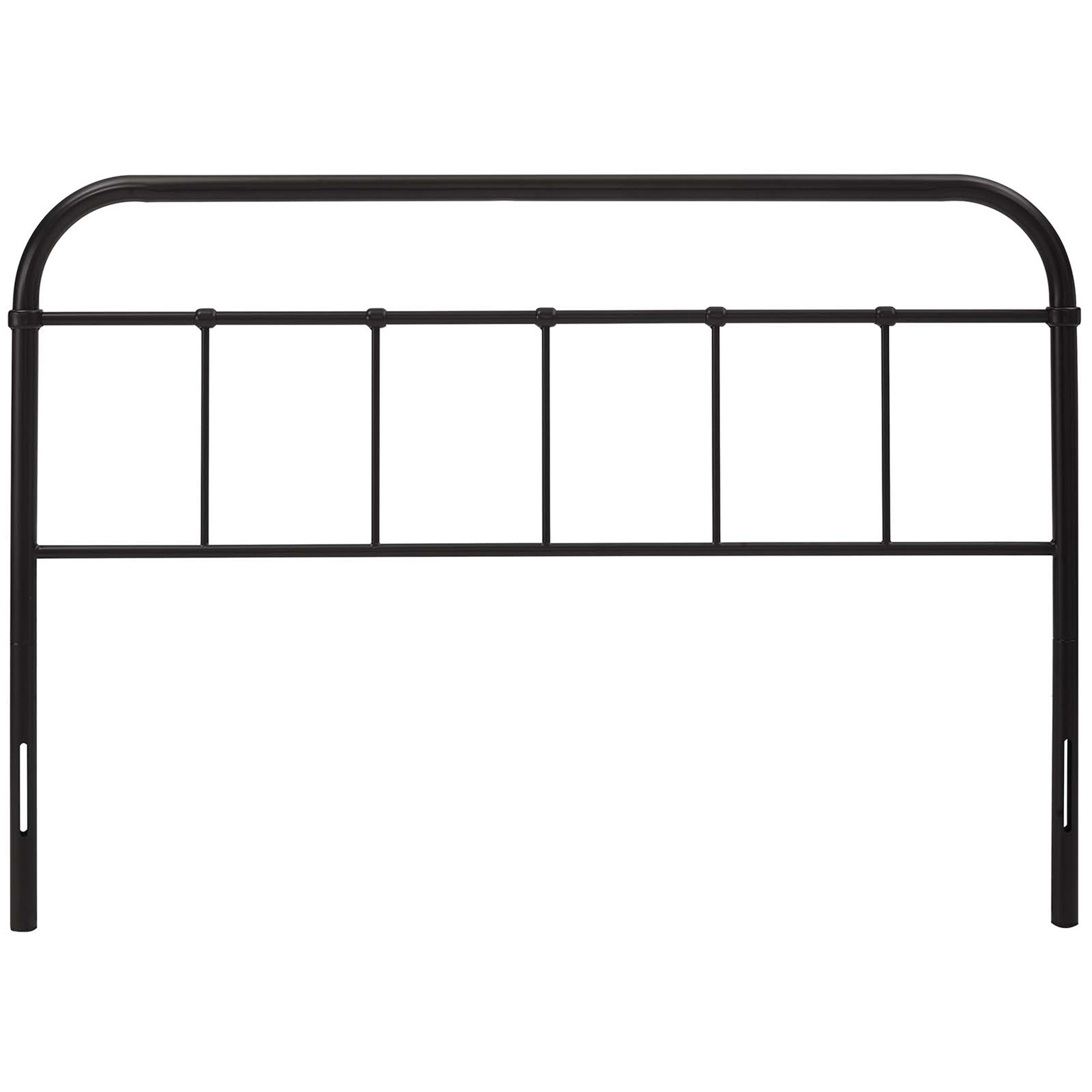 BSD National Supplies Lomita Classic Full Size Brown Metal Headboard