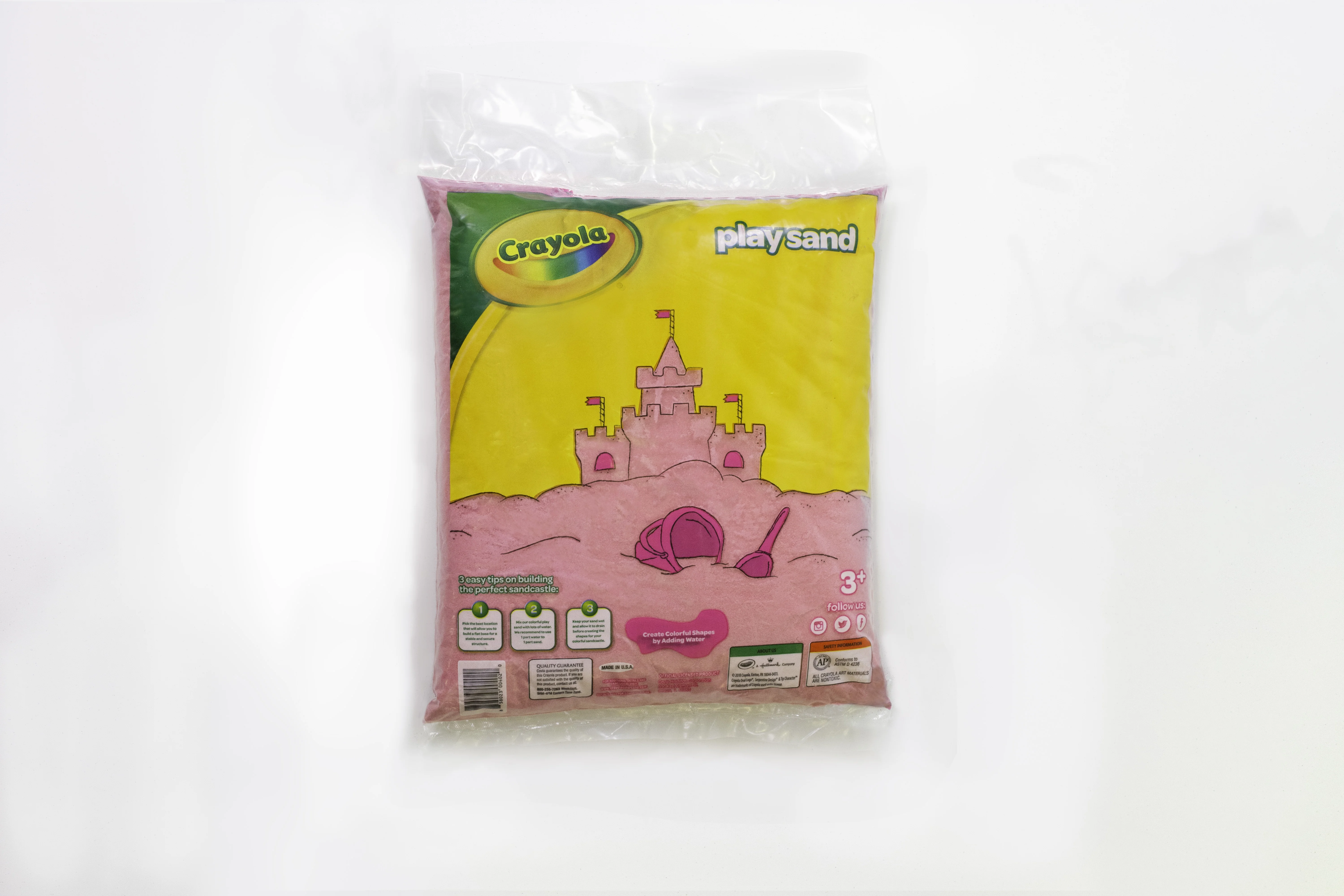 Crayola Play Sand Bag, 20 lb., Pink