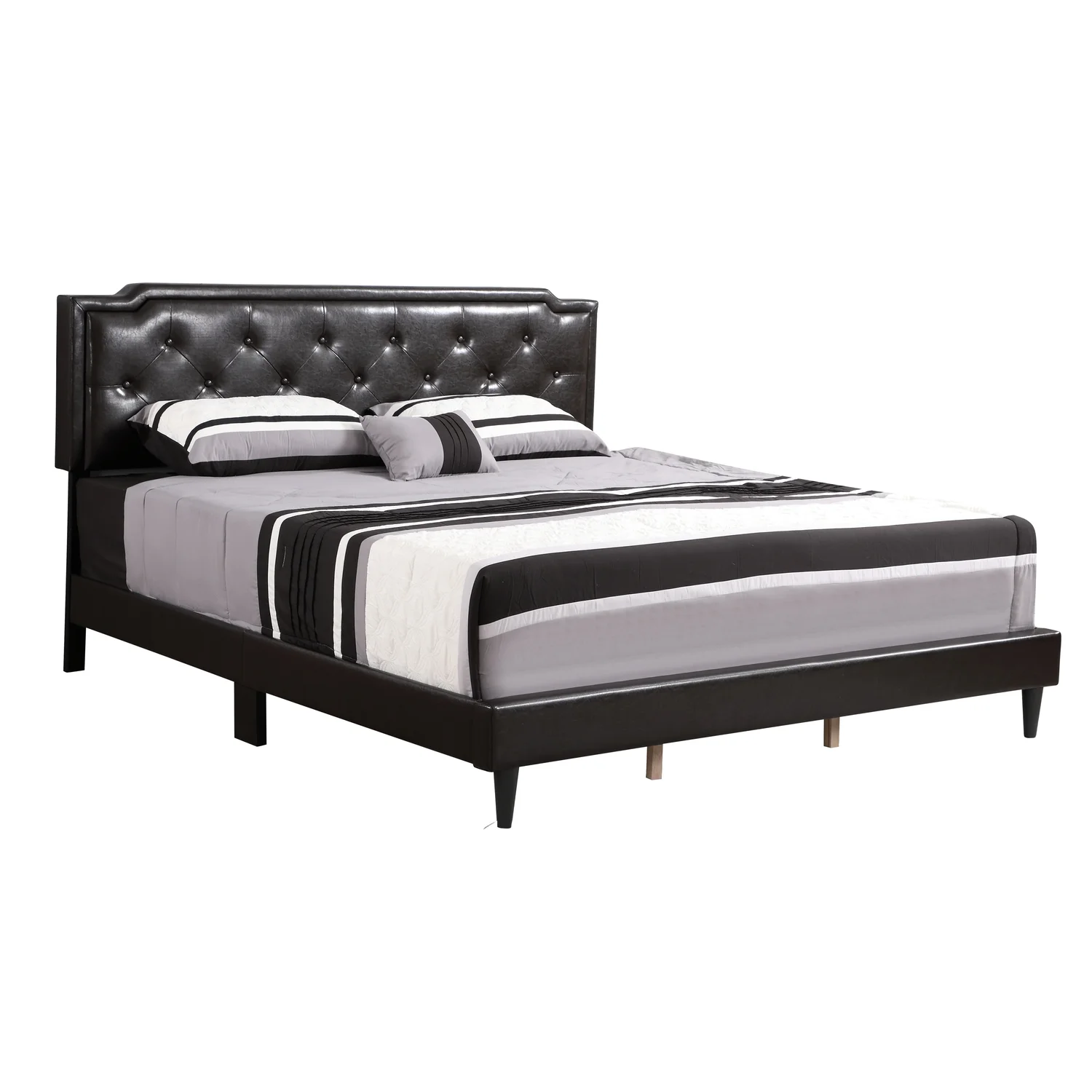 Glory Furniture Deb G1116-KB-UP King Bed - All in One Box, Cappuccino