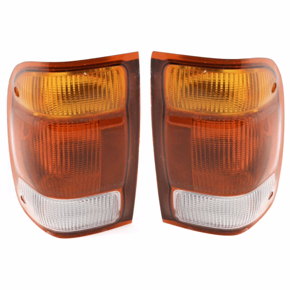 Teledu TAIL LIGHT PAIR For 1998-1999 Ford Ranger F87Z 13404 BA F87Z13404BA F87Z13405BA
