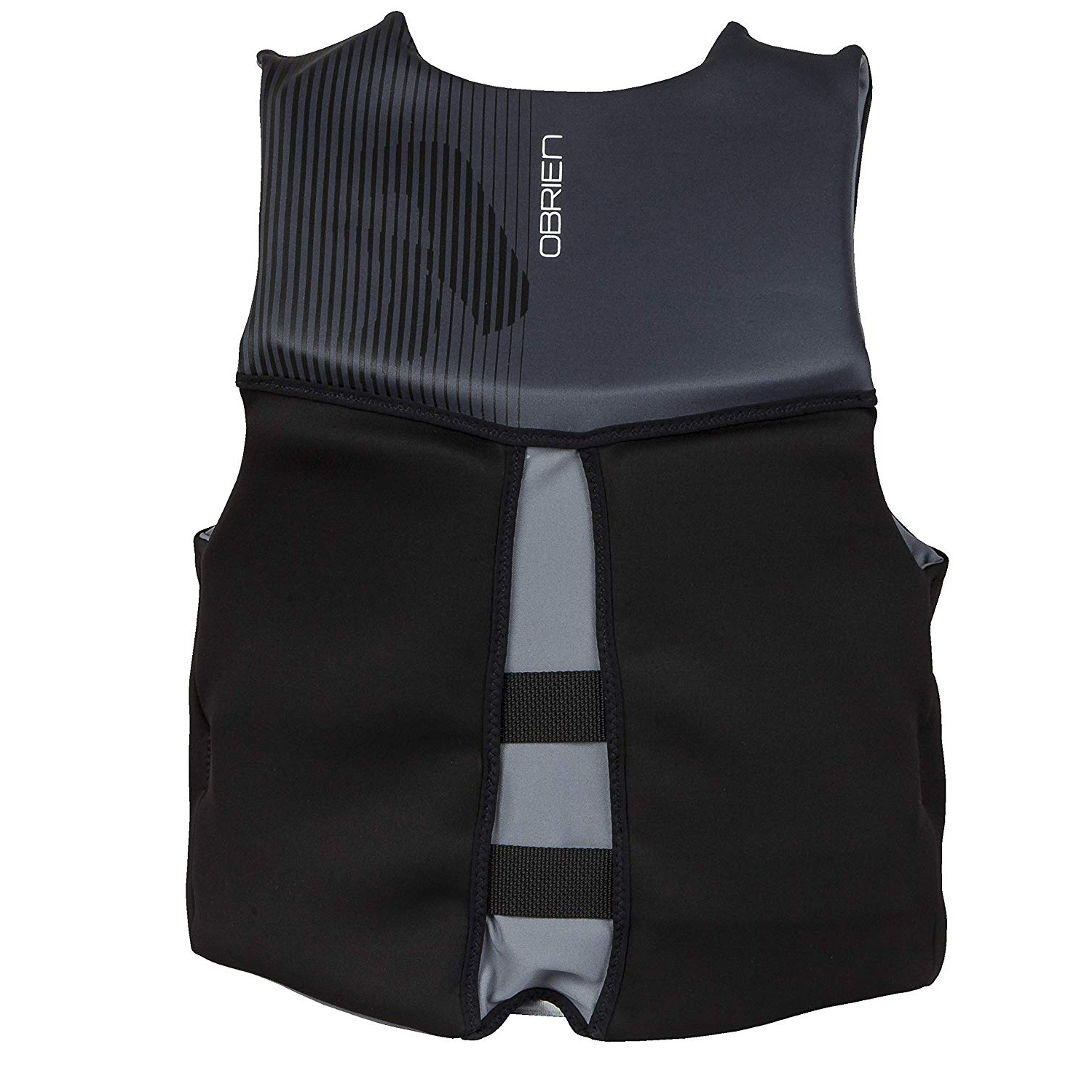 O'Brien Watersports Mens Flex V-Back Lightweight Life Jacket, Black, Size Small