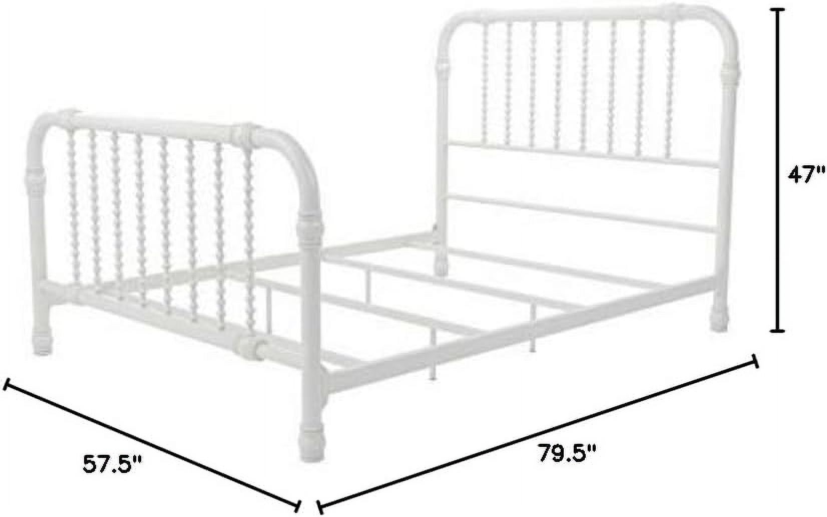 Monarch Hill Wren Metal Bed Full, White