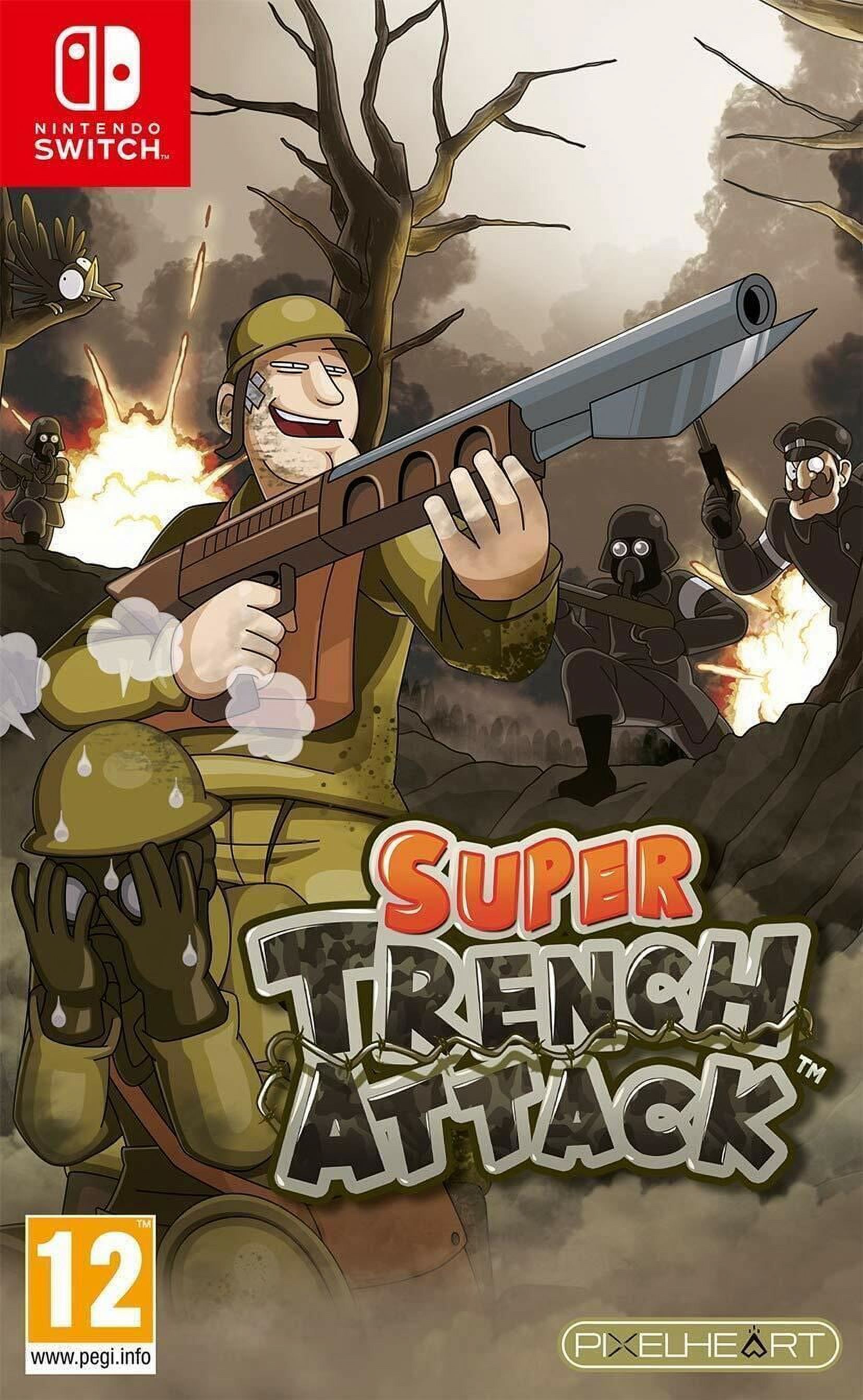 Super Trench Attack - Nintendo Switch [Region Free Action Adventure Game] NEW