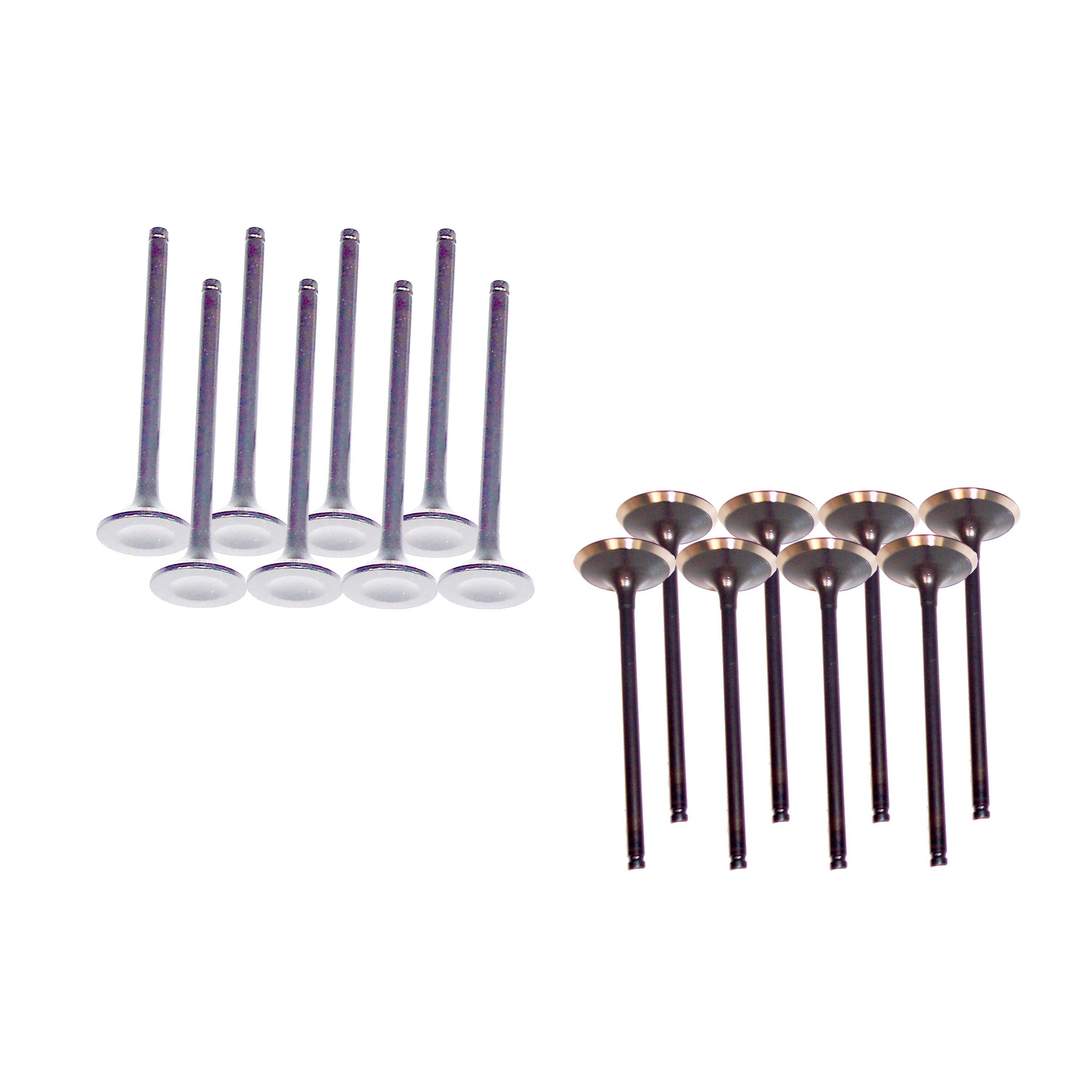 DNJ VK16211 Exhaust Intake Valve Kit Fits Cars & Trucks 86-89 Acura Integra L4 1.6L DOHC 16V EV211 X8 IV211 X8