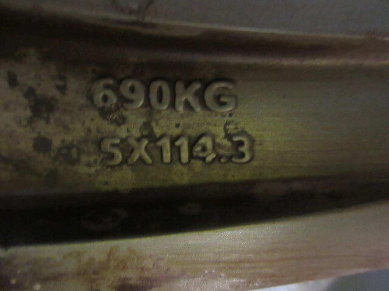 Pre-Owned 2017-2019 Mazda CX-9 5x114 18x8 Inch 5 V Spoke Alloy Wheel OEM LKQ (Good)