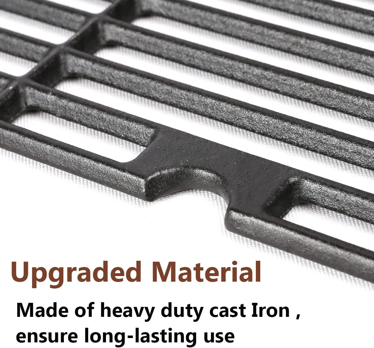 Hisencn Barbecue Grill Grates for Charbroil Signature 3 Burners Grills 463348017, 463372017, Charbroil Performance 4 Burner 463376519, 463377319, G470-0003-W1, G470-0002-W1,G321-0005-W1 Cast Iron