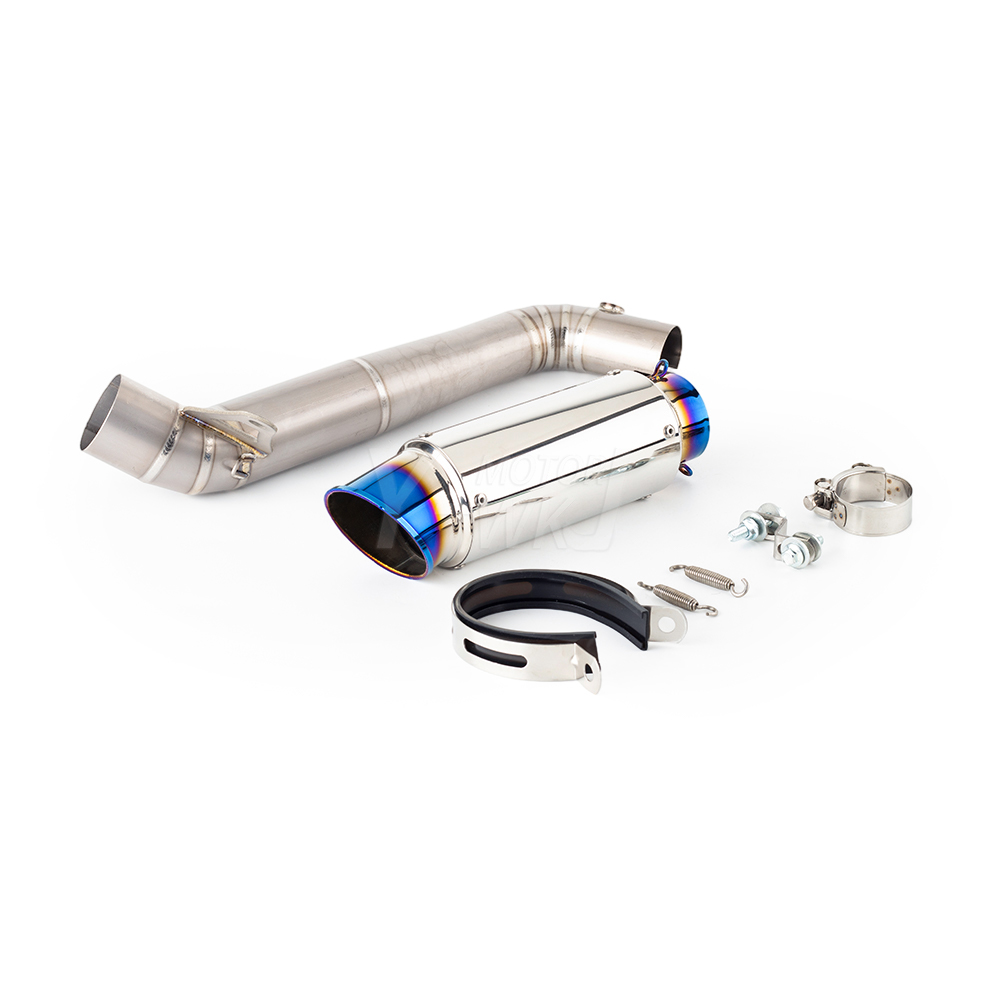 XLYWKJ Motorcycle Exhaust Muffler Mid Link Pipe System For Honda CBR1000RR 2008 to 2016 Slip-on CBR 1000 RR Titanium Alloy