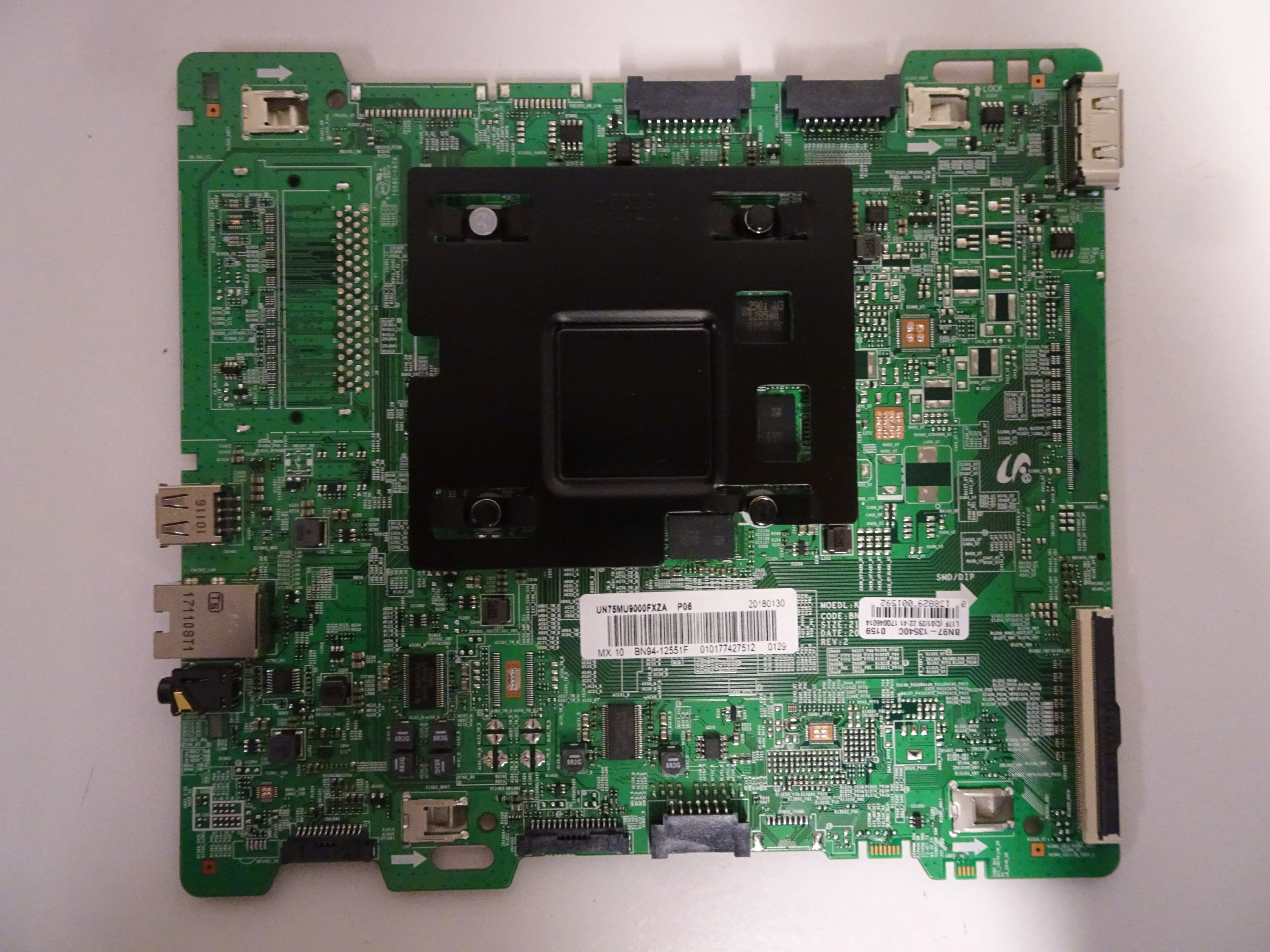 Samsung UN75MU9000FXZA Main Board (BN97-13540C) BN94-12551F