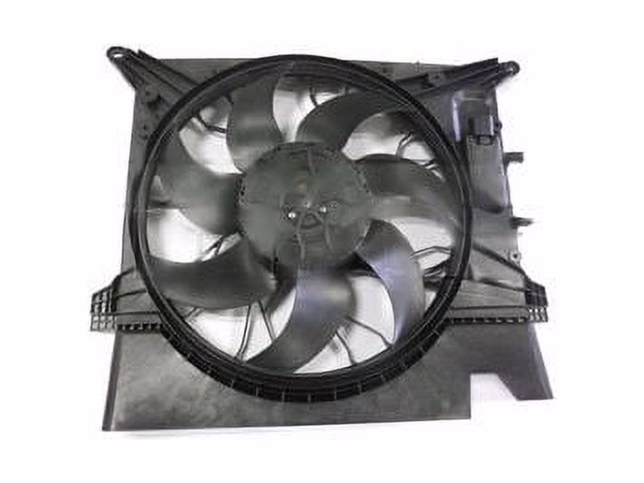 Dual Radiator and Condenser Fan Assembly - Compatible with 2003 - 2014 Volvo XC90 2004 2005 2006 2007 2008 2009 2010 2011 2012 2013