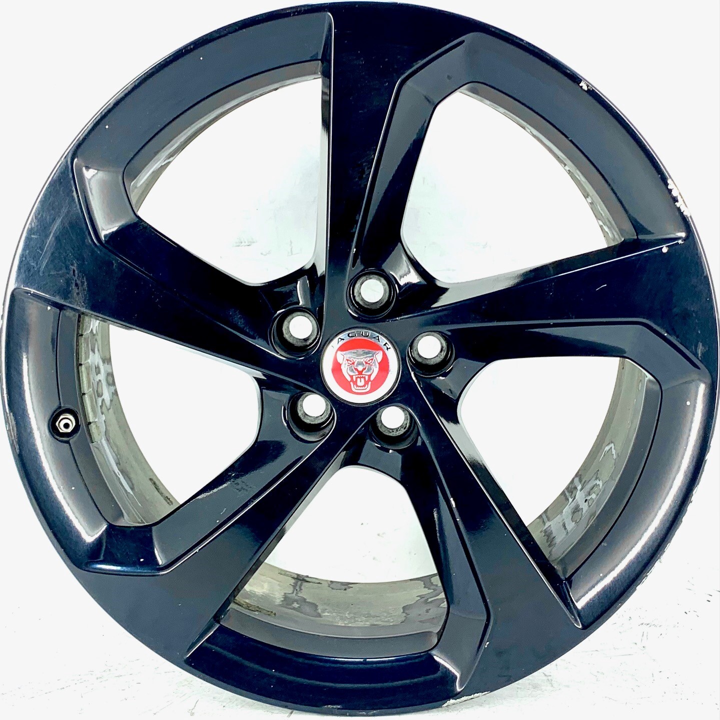 Pre-Owned 2017-2023 Jaguar F-Pace Wheel 19x8.5 Alloy 5-Spoke Black OEM (Good)