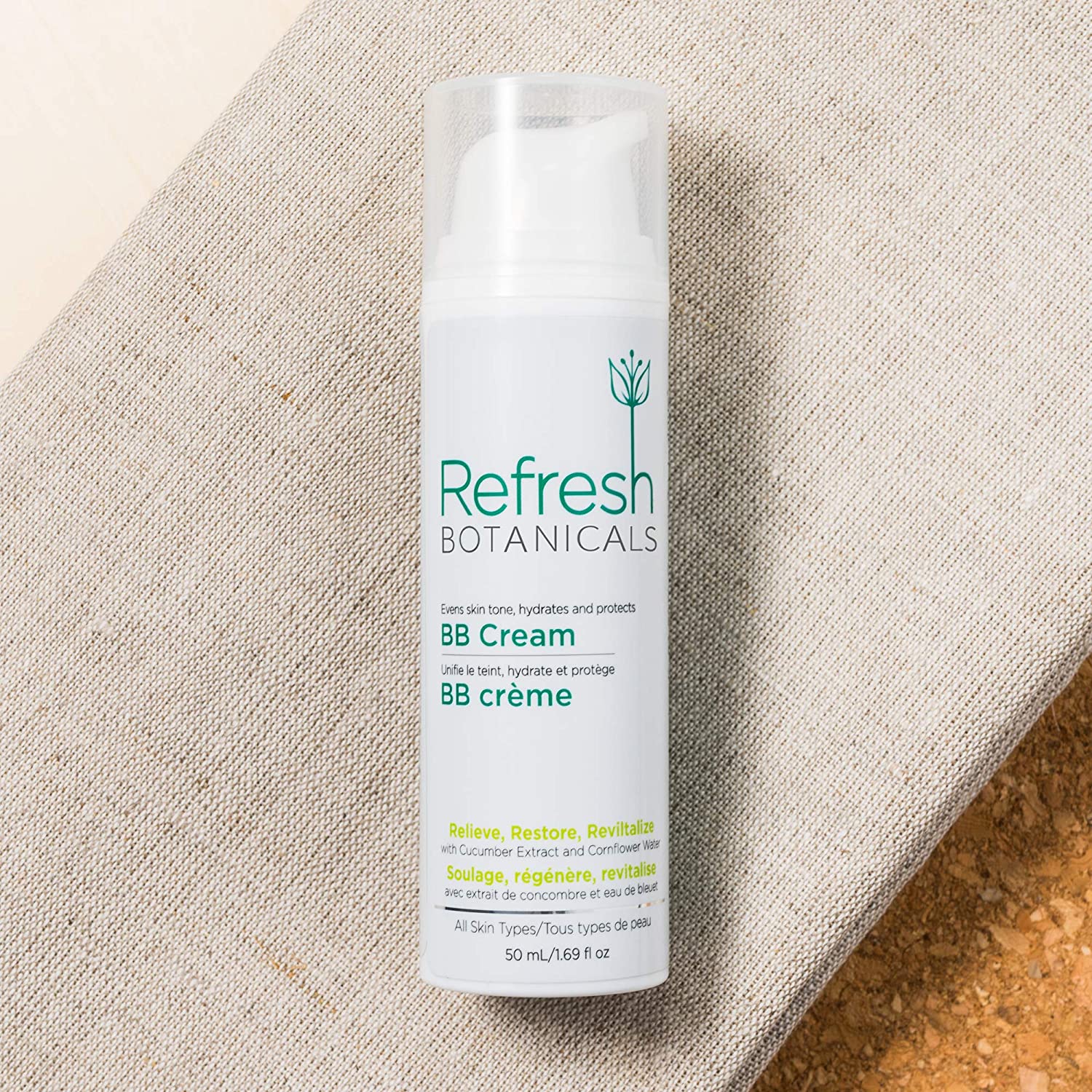 Refresh Botanicals RB-BB-50 Natural & Organic BB Cream