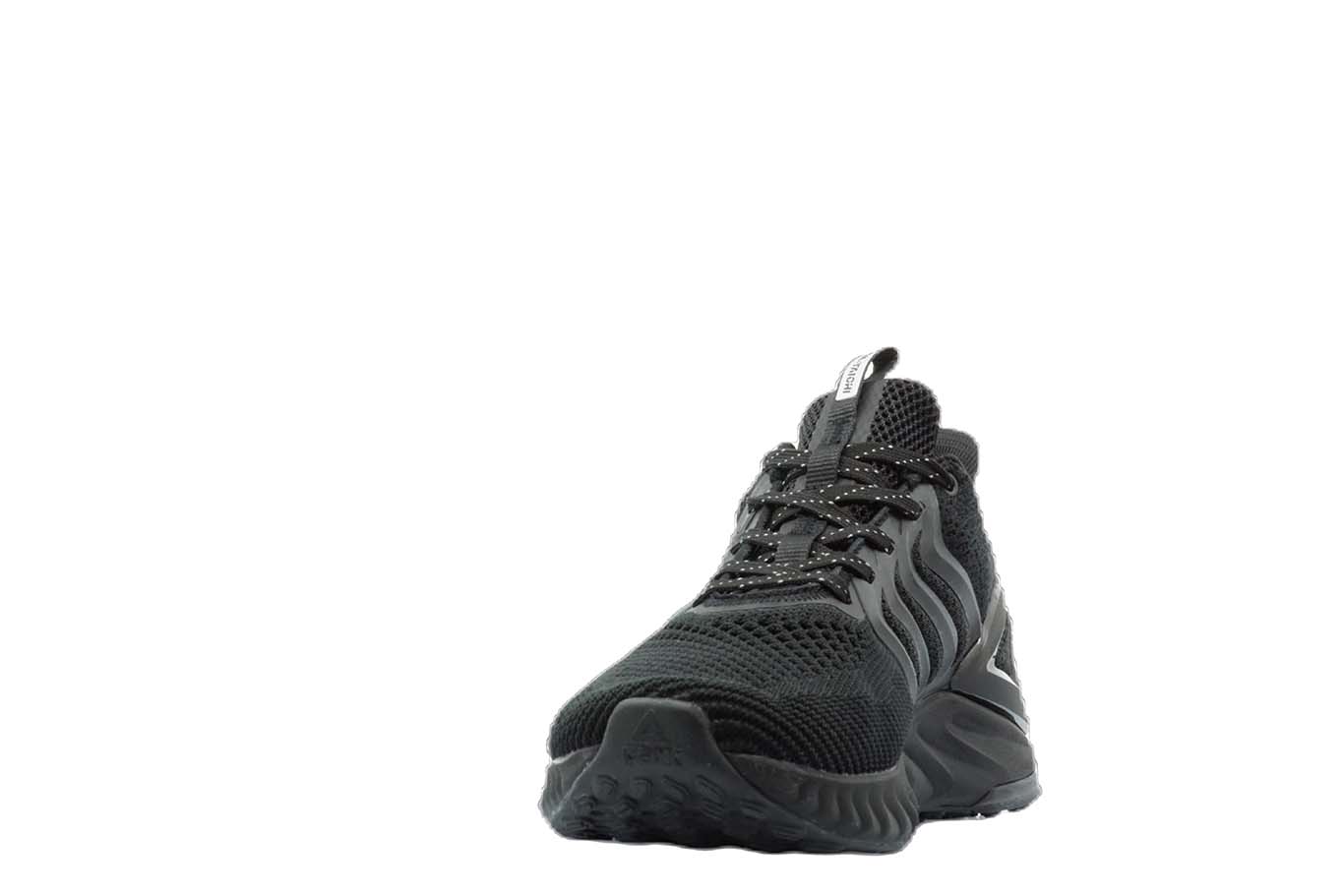 [E92557] Mens Peak Taichi Natural Black Running Shoes - 6