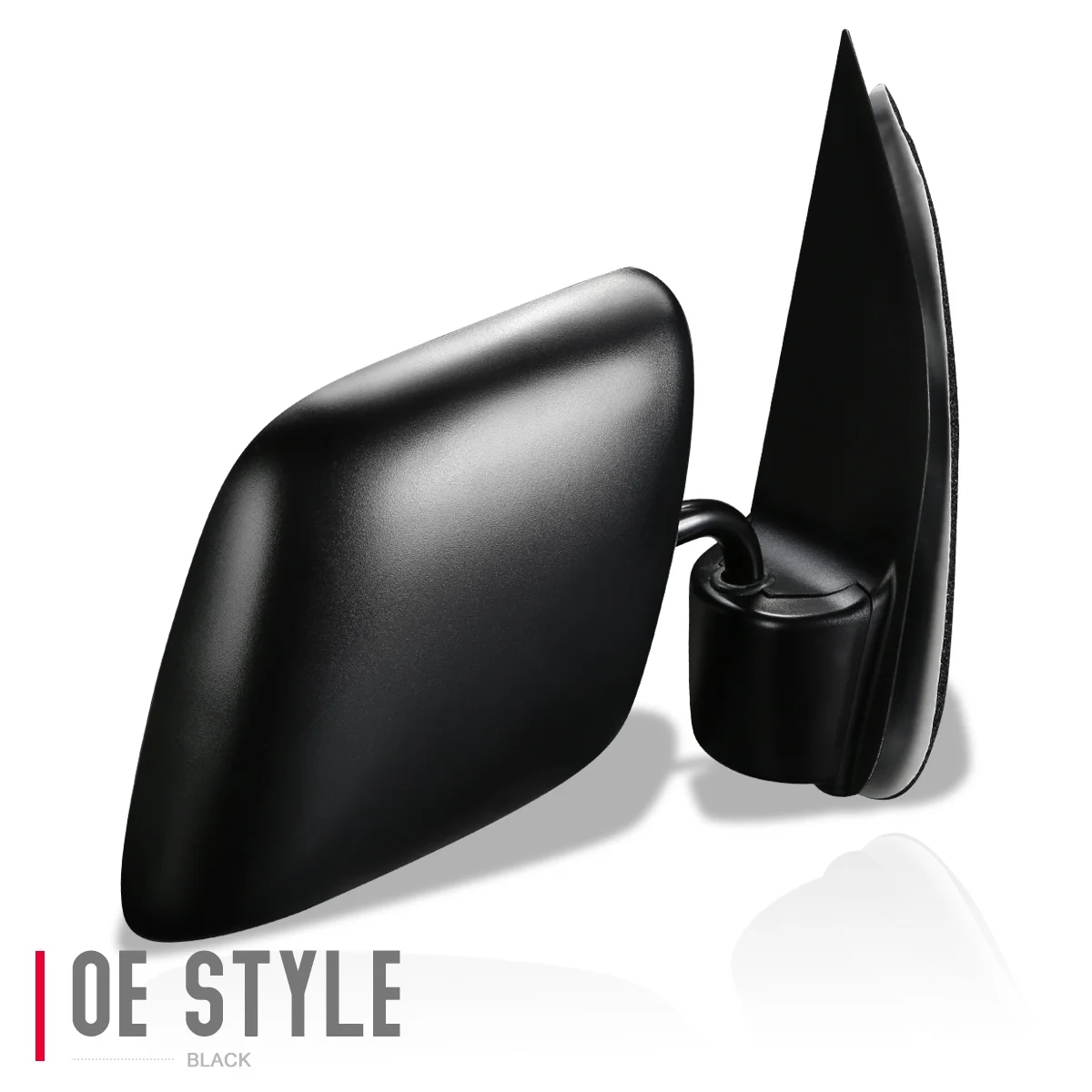 DNA Motoring OEM-MR-FO1321173 For 1992 to 2006 Ford E150 E250 E350 E450 E550 Econoline Super Duty OE Style Manual Passenger / Right Mirror F4Uz17682A 93 94 95 96 97 98 99 00 01 02 03 04 05